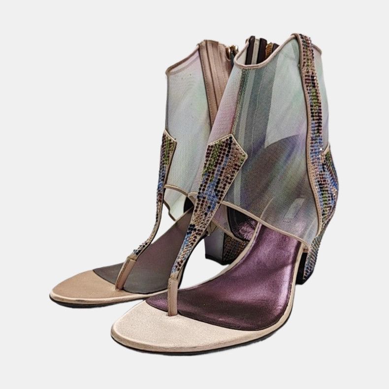 Giorgio Armani Giorgio Armani Women's Summer Heel Sandals Size US 5.5 / IT 35.5 - 1 Thumbnail