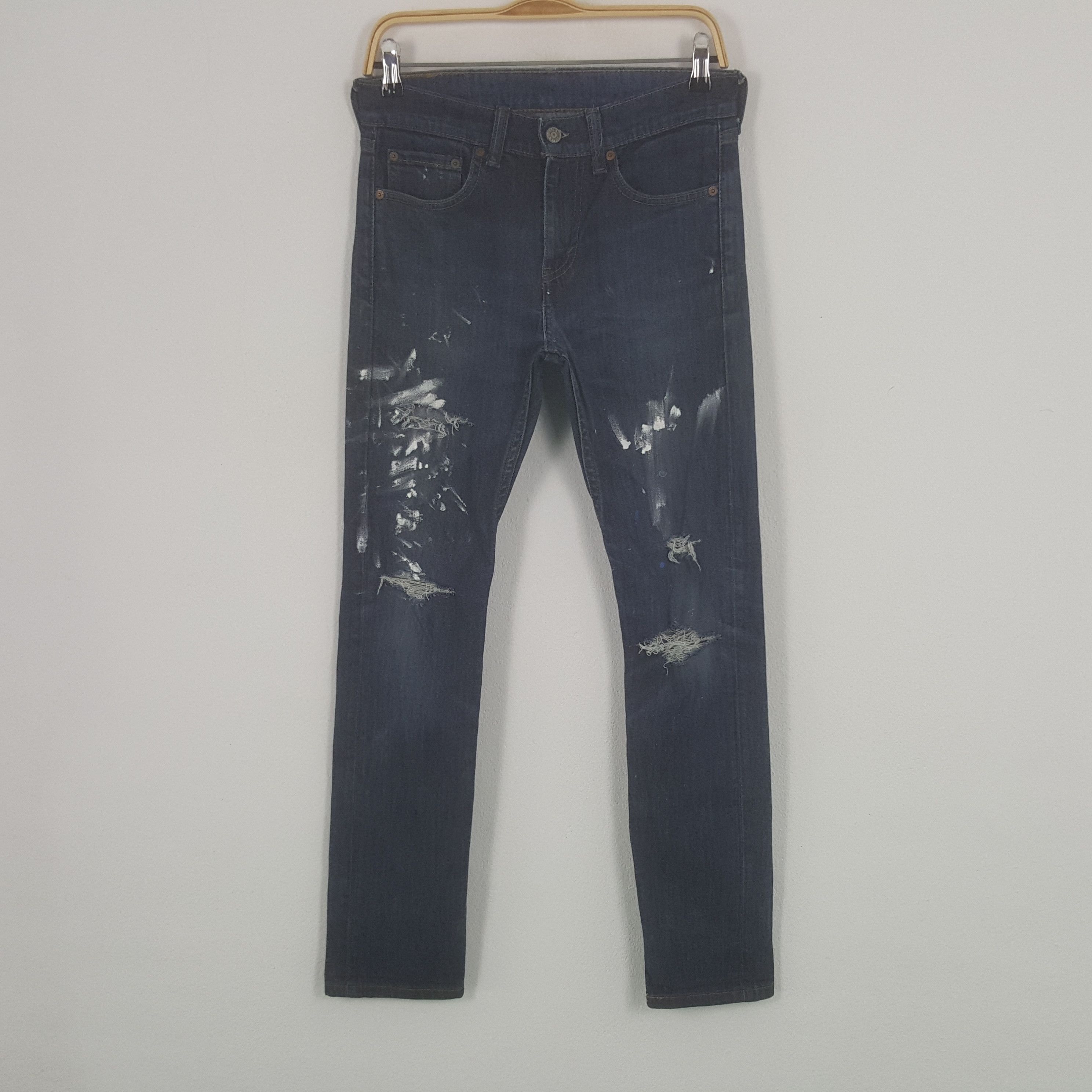Levi's × Vintage Vintage Levi's Distressed Style Denim Jeans Size US 29 - 1 Thumbnail