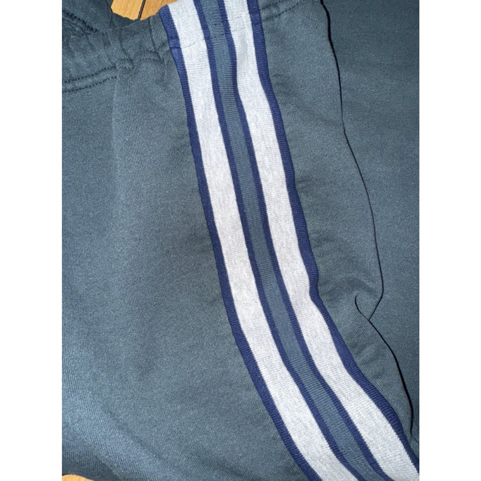 Vintage VINTAGE Russell Sweatpants Green XL 36x34 Side Stripe 80s Gymwear Men activewear Athletic Regular Knit Pants Size US 36 / EU 52 - 6 Thumbnail