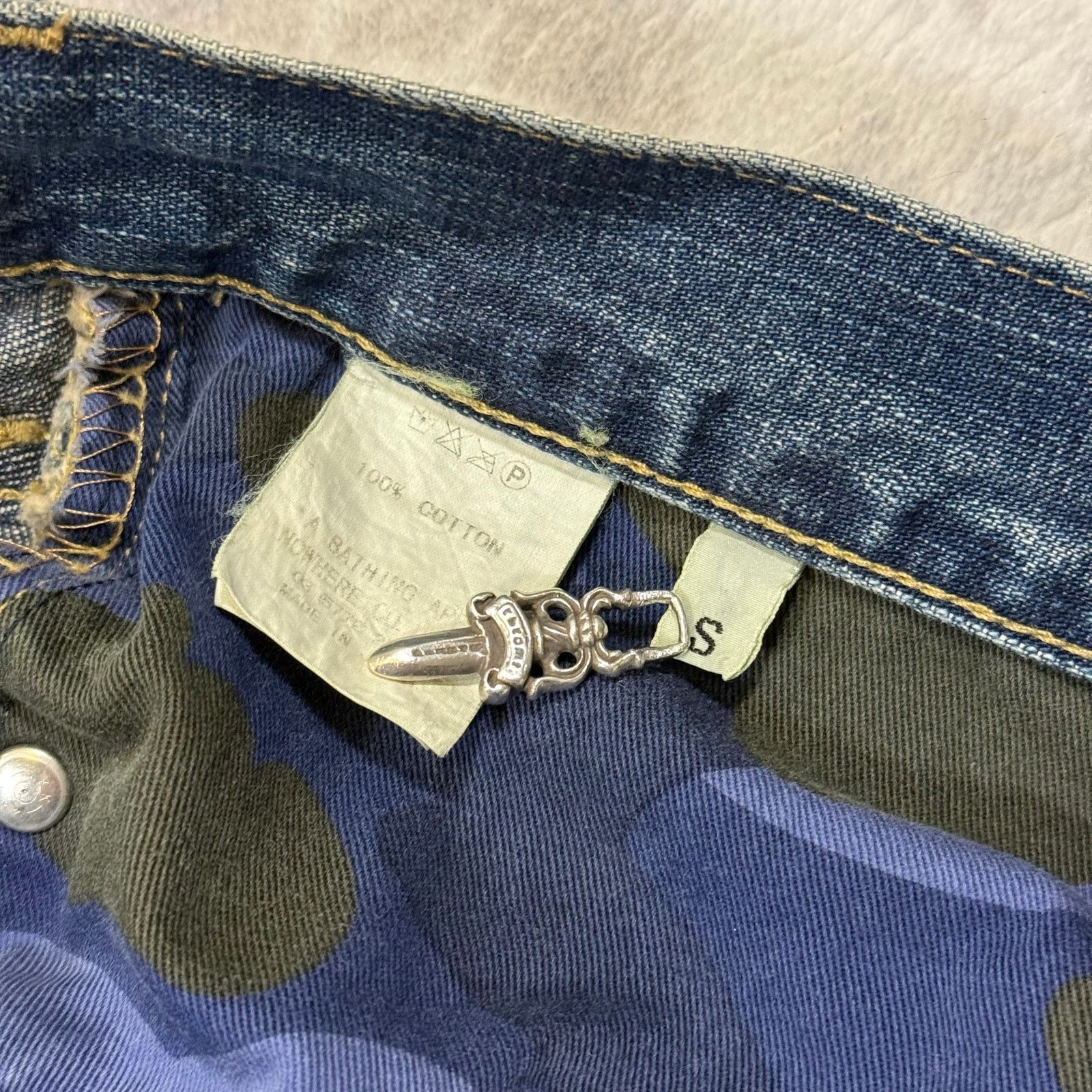Bape × Nigo Authentic Bape 2000’s Sleeping Baby Milo Jeans 30 Size US 30 / EU 46 - 5 Thumbnail
