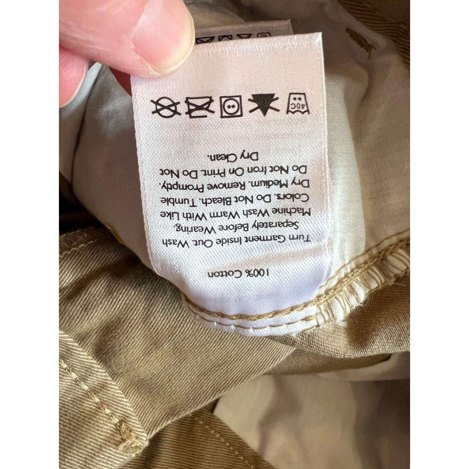 Eddie Bauer VINTAGE Eddie Bauer Men’s Chino Pants Flat Front Business Formal Casual 40x33 Beige Size US 40 / EU 56 - 7 Thumbnail