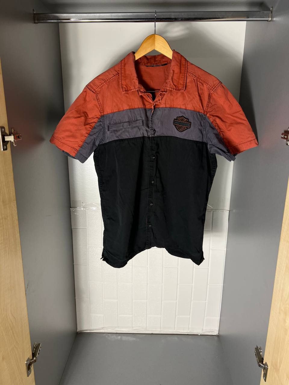 Harley Davidson VINTAGE HARLEY DAVIDSON MOTORCYCLE RETRO SHIRTS Y2K 90s Size US M / EU 48-50 / 2 - 2 Thumbnail