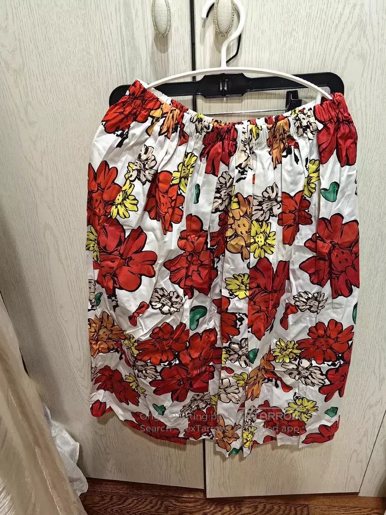 Comme des Garcons Comme Des Garcons size one-size-fits-all Floral Half Skirt Size 25" / US 0 / IT 36 - 1 Thumbnail