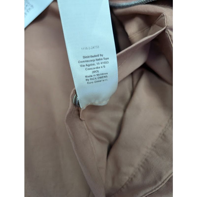 Rick Owens Drkshdw o1rshd1 Full Zip Gimp Imbottito Bomber Jacket Hoodie in Pink Size US XL / EU 56 / 4 - 20 Thumbnail