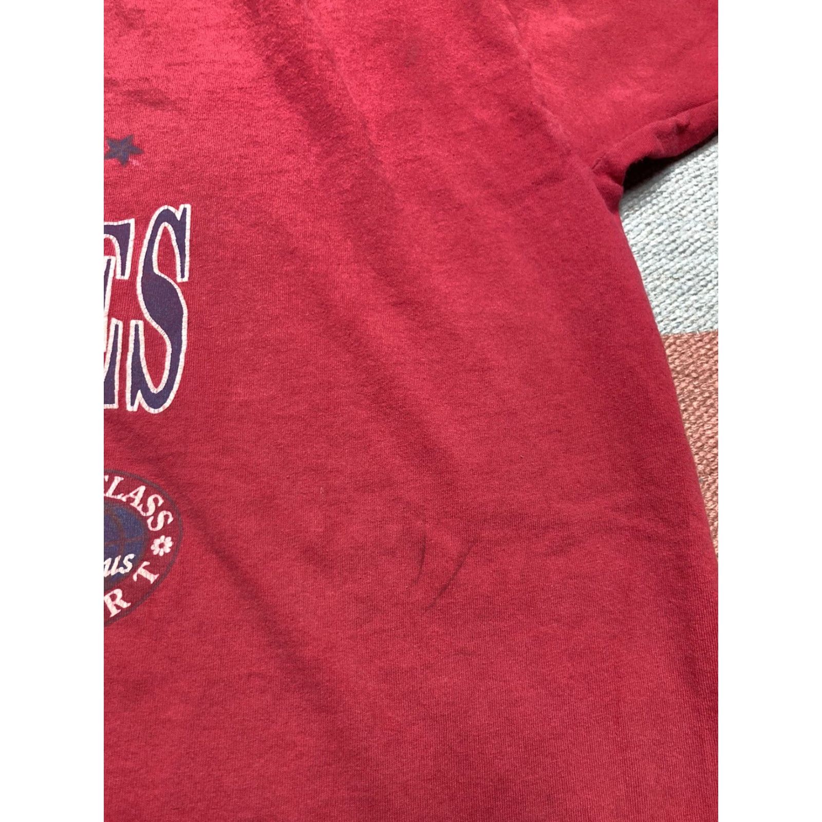 Vintage VINTAGE Los Angeles California graphic t shirt beach active wear LA XXL Mens Red 2XL T-Shirt California Angel Size US XXL / EU 58 / 5 - 6 Thumbnail