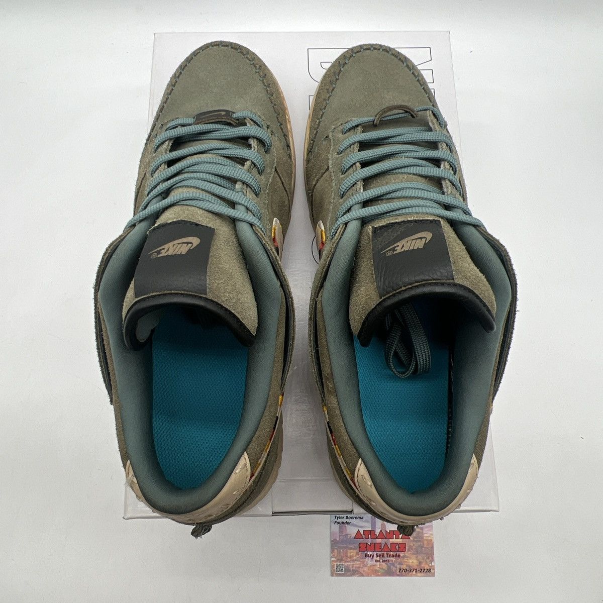 Nike Nike Id Olive Nike Id By You Size US 12 / EU 45 - 7 Thumbnail