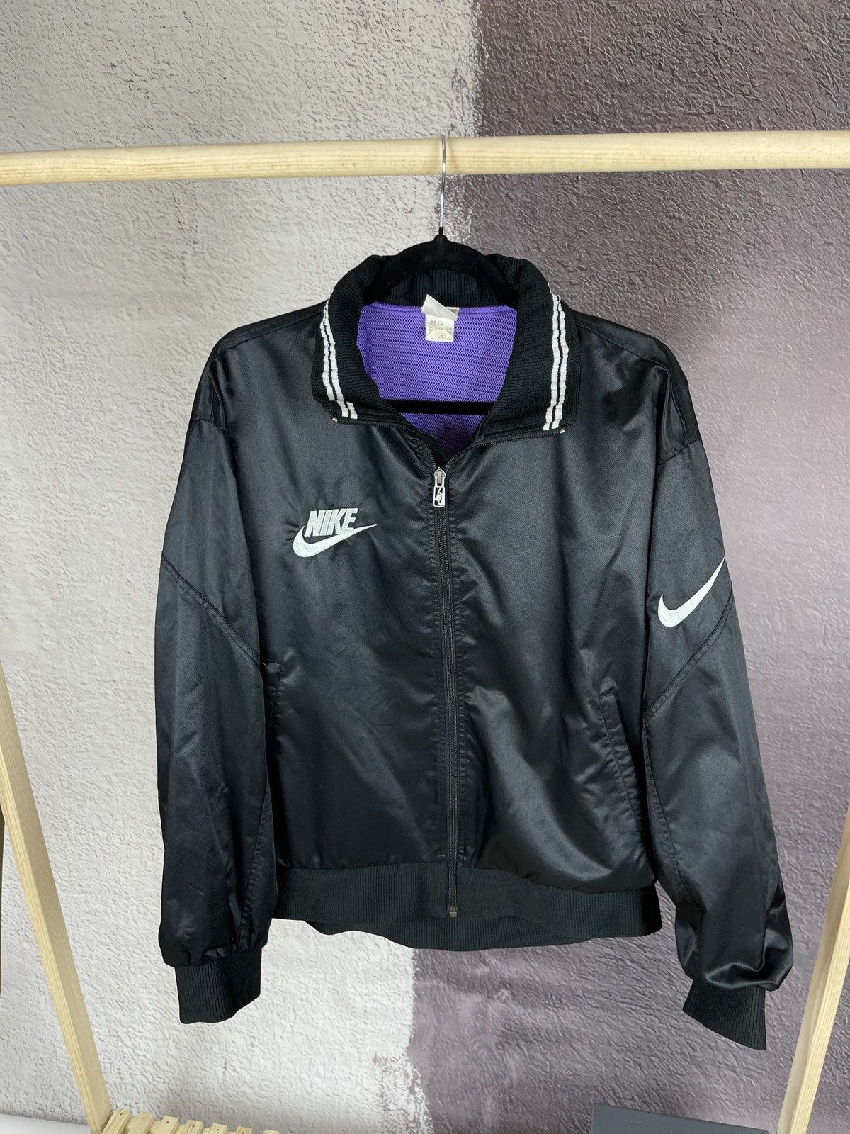Nike Nike Japan vintage 90s triple logo track jacket swoosh Size US L / EU 52-54 / 3 - 2 Thumbnail