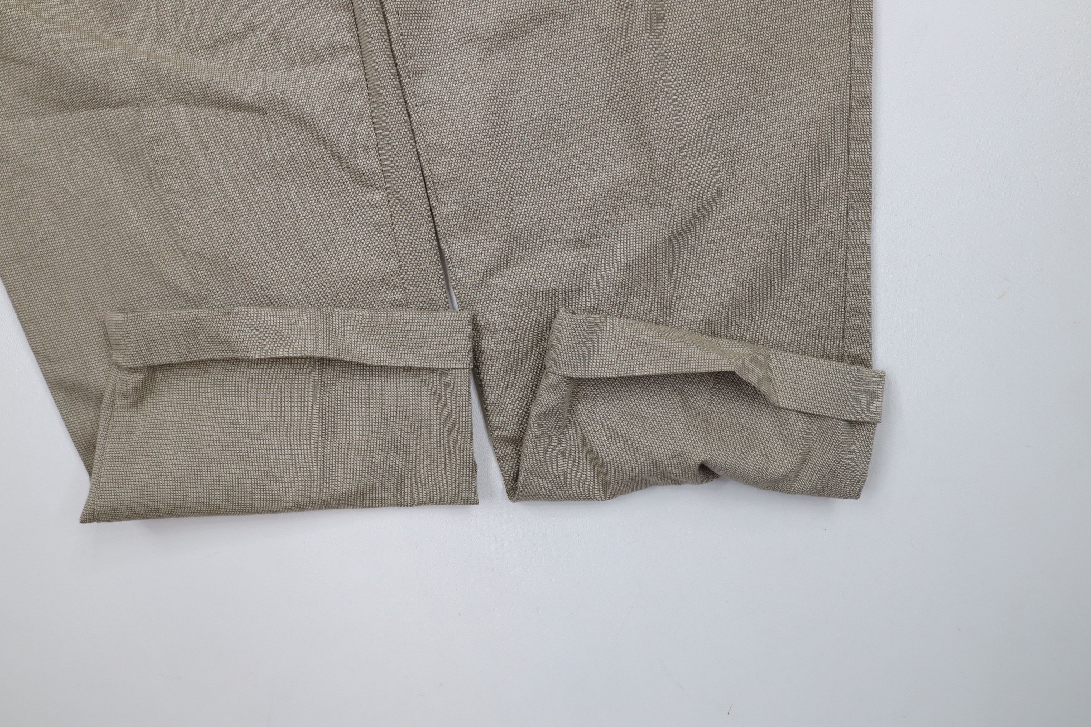 Vintage Vintage 90s Streetwear Pleated Cuffed Wide Leg Chino Pants Size US 36 / EU 52 - 5 Thumbnail
