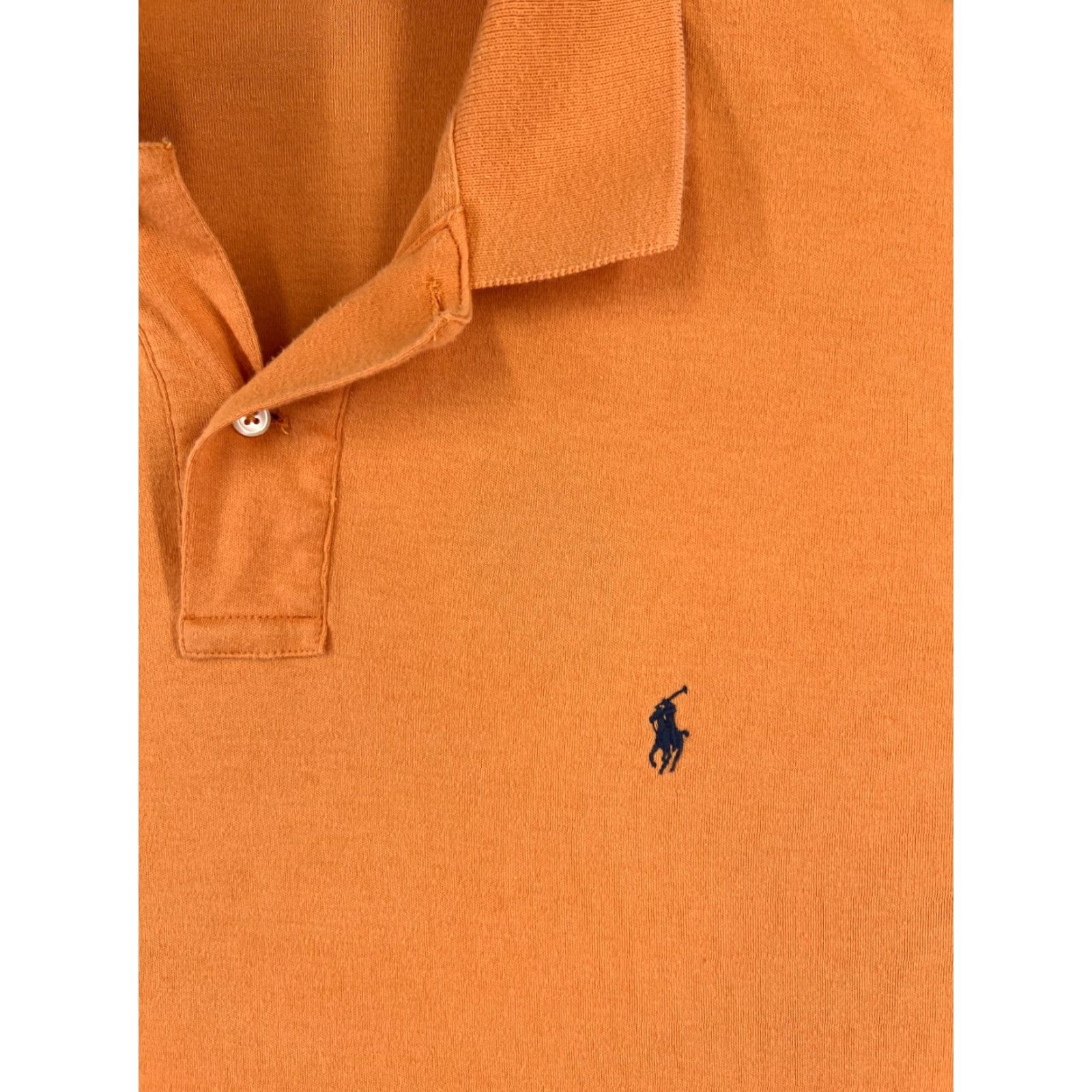 Ralph Lauren VINTAGE Ralph Lauren Polo Shirt Men XL Orange Cotton Jersey Golf Size US XL / EU 56 / 4 - 6 Thumbnail