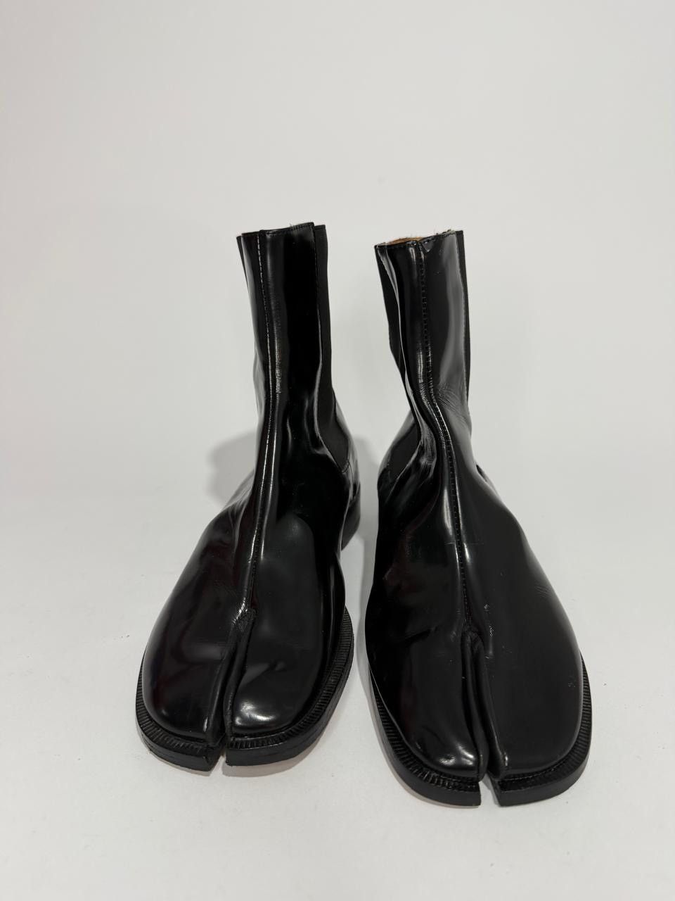 Maison Margiela Maison Margiela Tabi Leather Chelsea Boots. Size US 5.5 / EU 38 - 2 Thumbnail