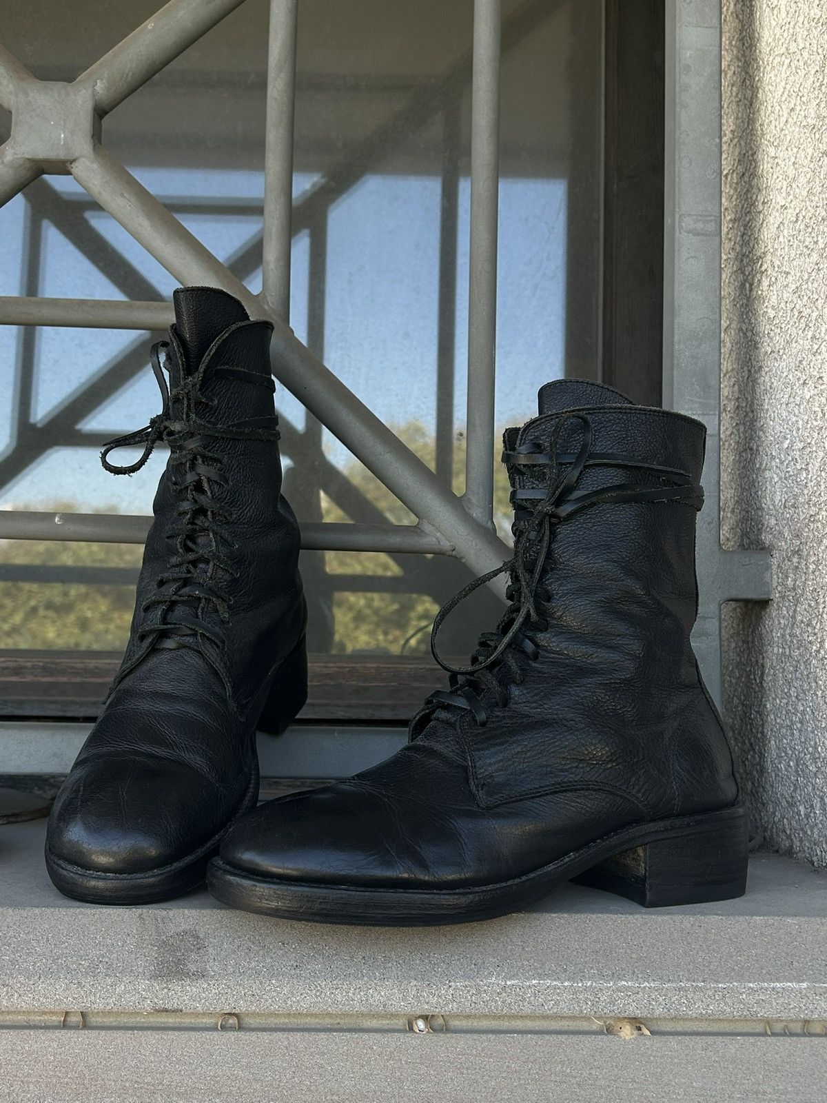 Guidi GUIDI 791 black combat boots Size US 7 / EU 40 - 4 Thumbnail