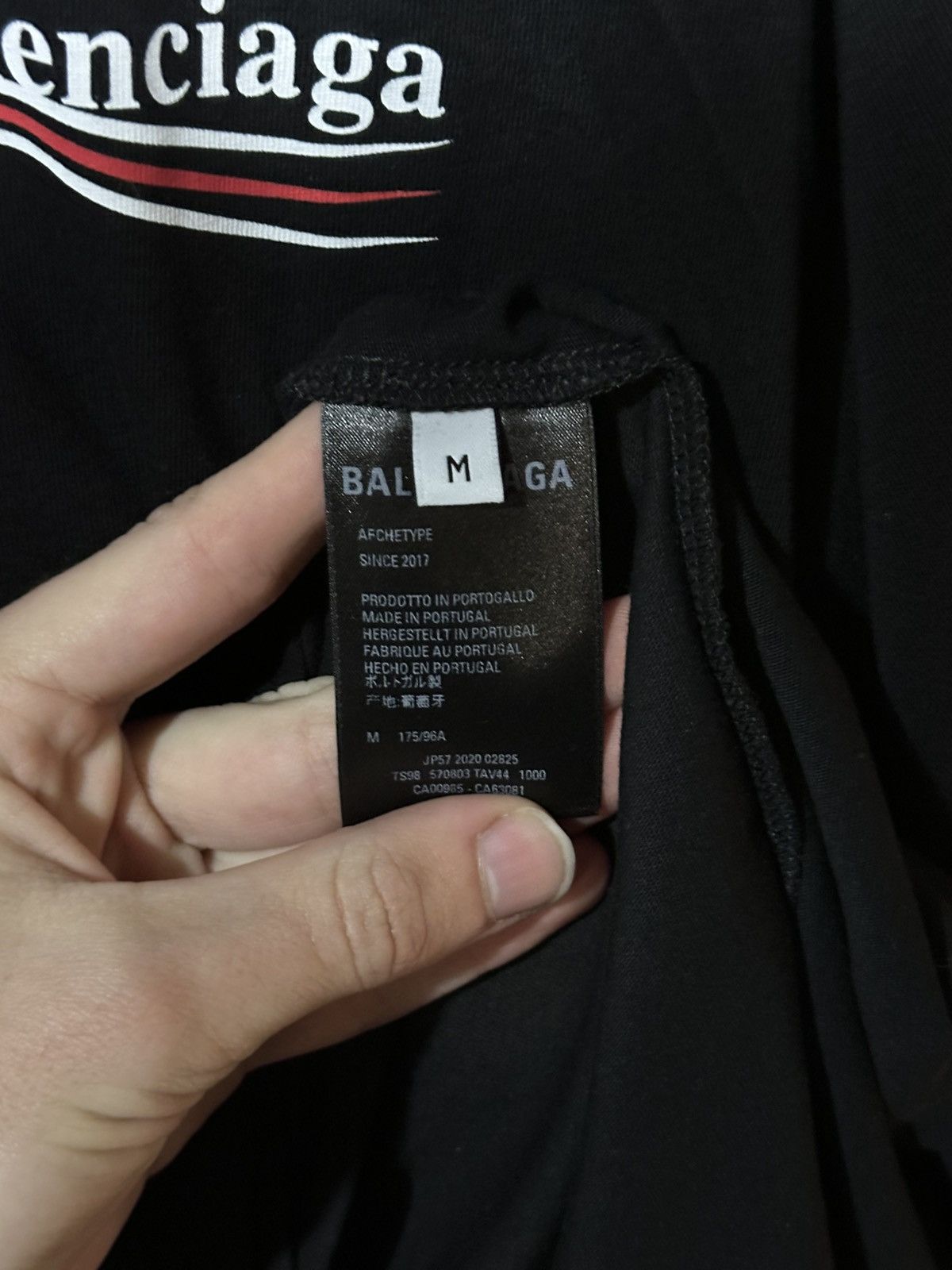 Balenciaga balenciaga campaign tshirt Size US M / EU 48-50 / 2 - 4 Thumbnail