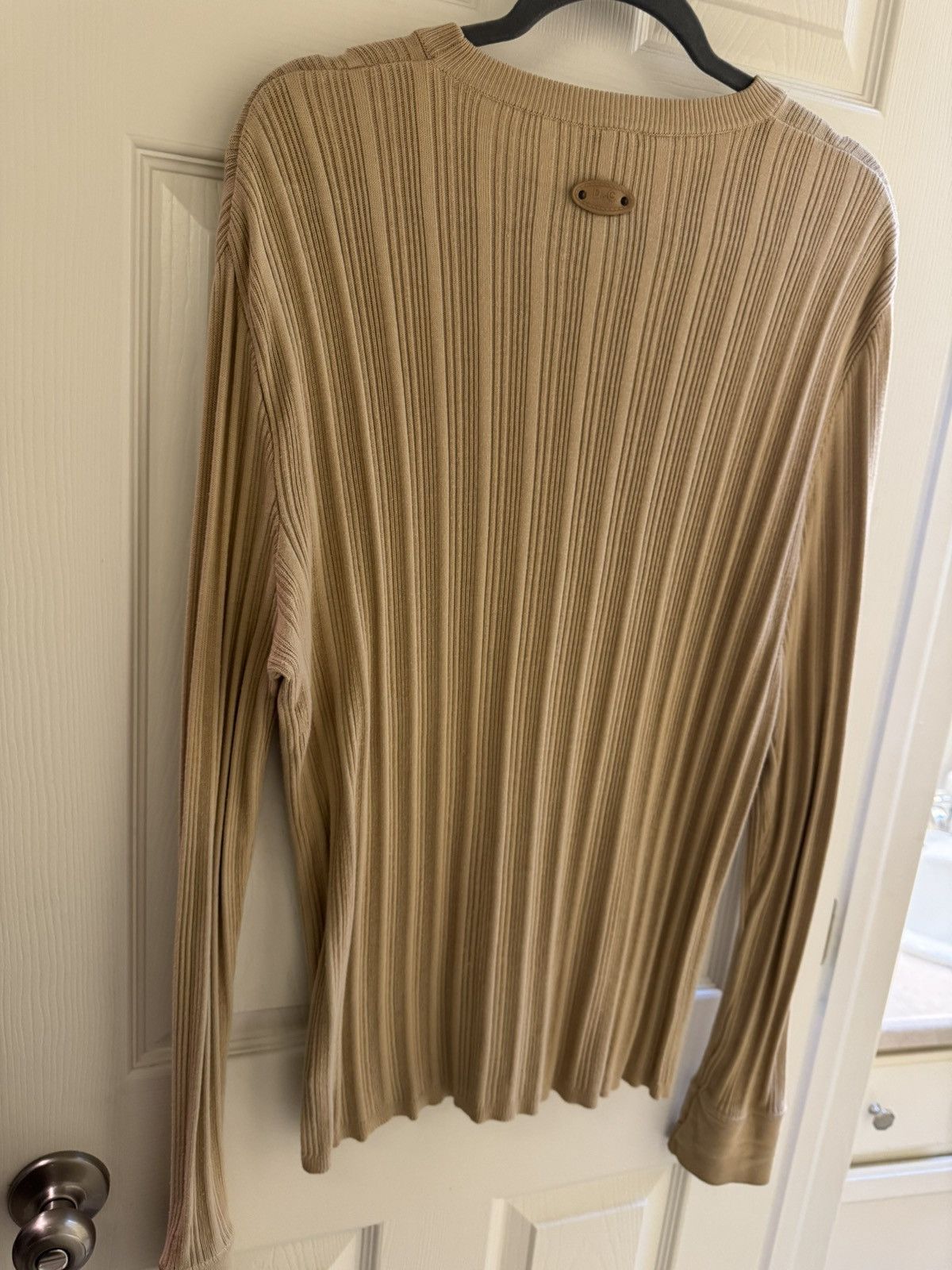 Dolce & Gabbana Knit Dolce & Gabbana Long Sleeve Light Sweater Size US L / EU 52-54 / 3 - 3 Thumbnail