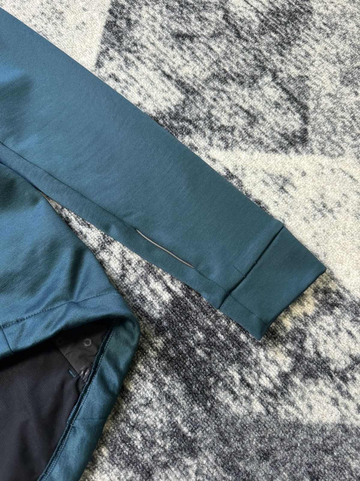 Rapha Rapha Mens Winter Jersey Teal Merino Wool Blend 3 Vents Size US L / EU 52-54 / 3 - 3 Thumbnail