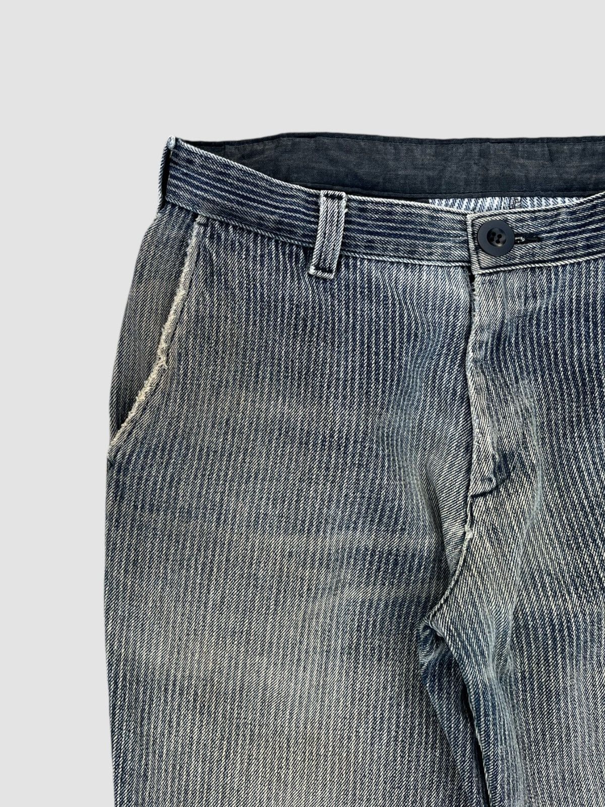 Beams Japan Beams Work Clothing Hickory Jeans Size US 30 / EU 46 - 4 Thumbnail
