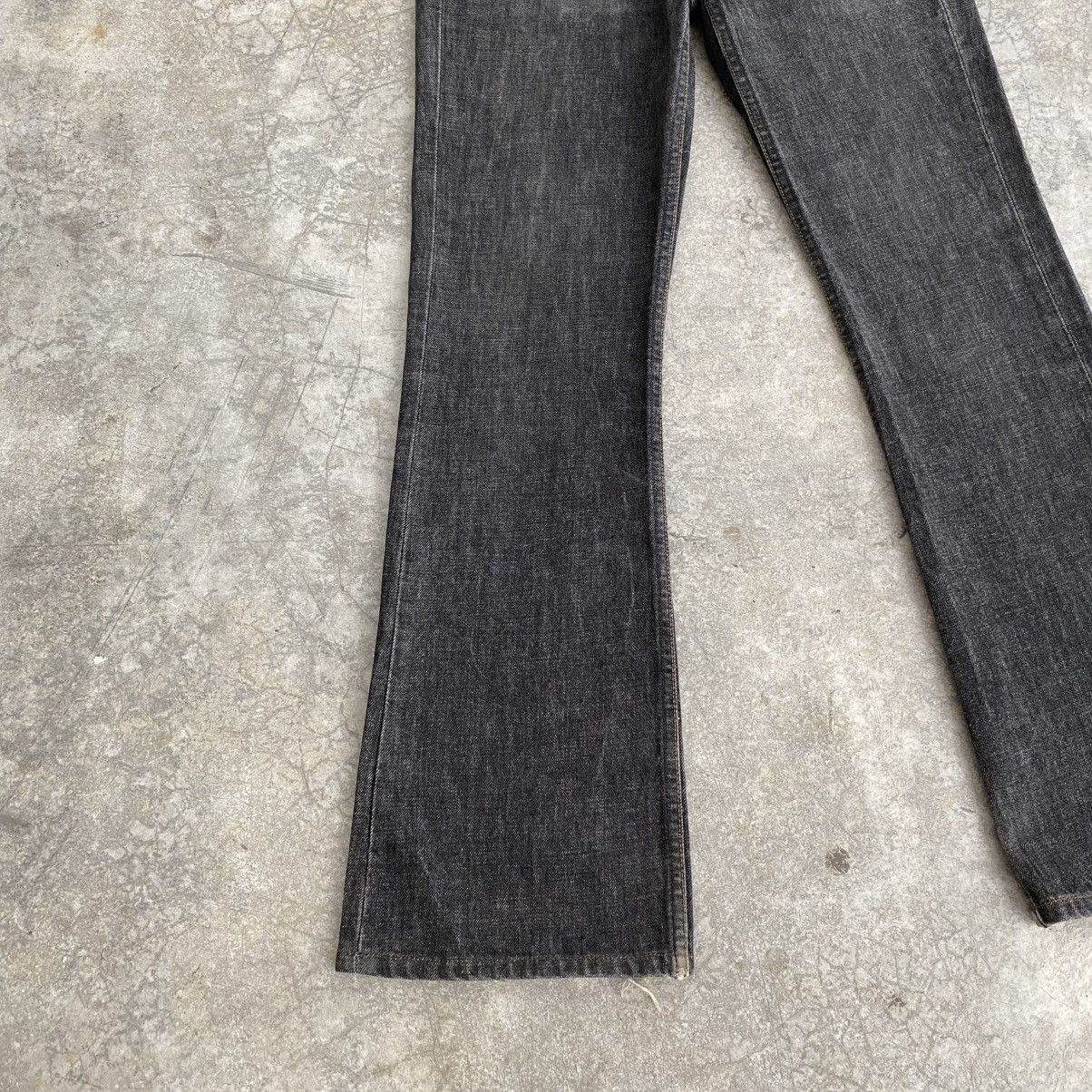 Levi's Size 30x31 Vintage Early 2000’s Levis 517 Black Flared Jeans Size US 30 / EU 46 - 6 Thumbnail
