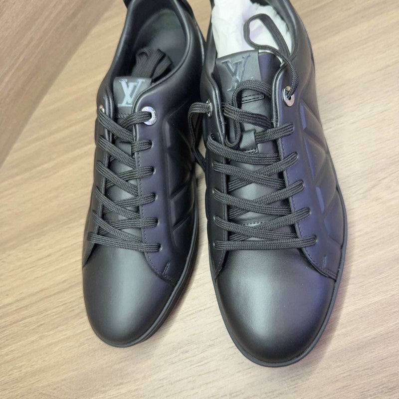 Louis Vuitton Louis Vuitton Black Casual Sneakers -2508 Size US 8 / EU 41 - 2 Thumbnail