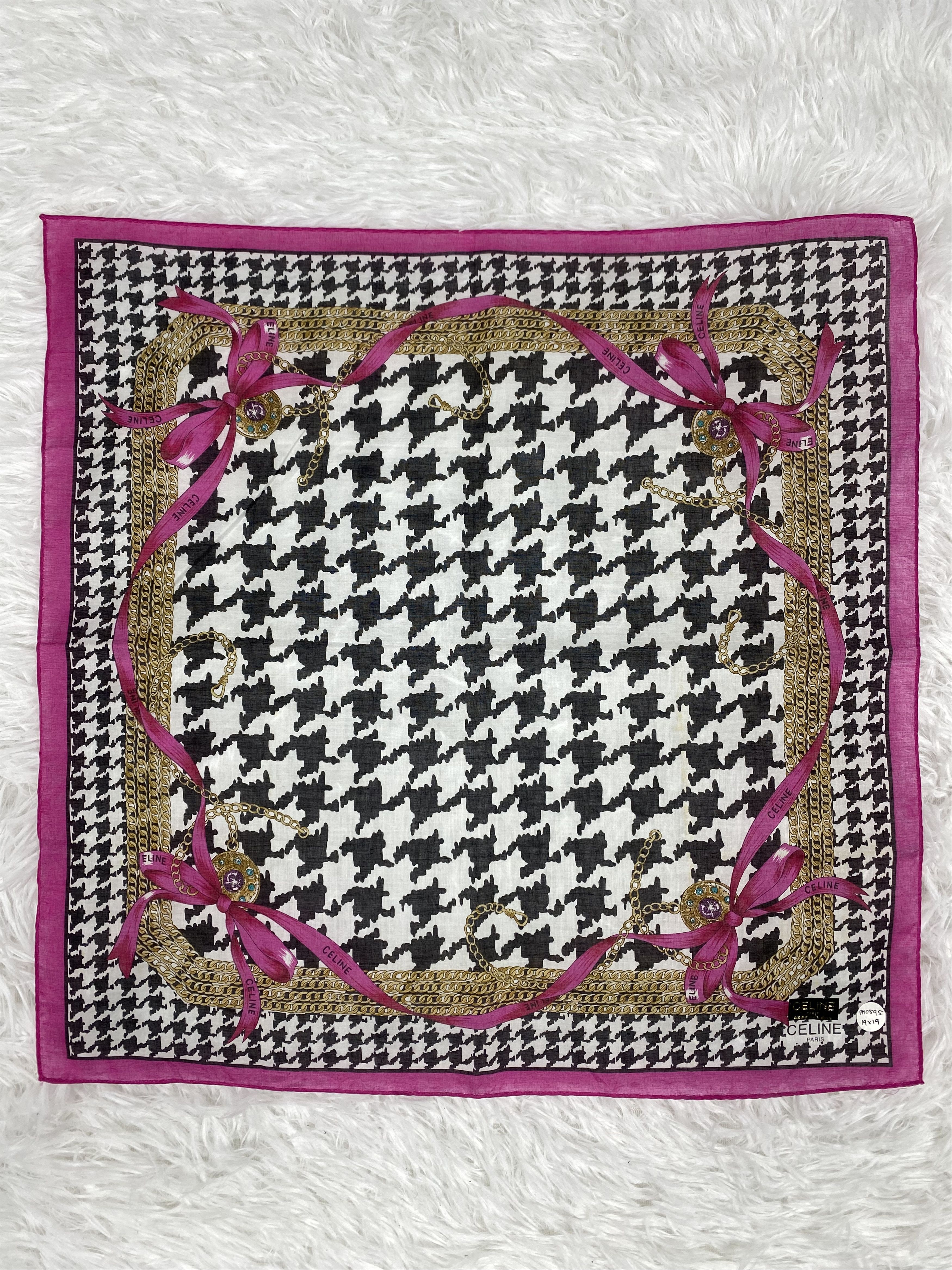Celine Vintage Celine Handkerchief Neckerchief PH0595 Size ONE SIZE - 3 Thumbnail
