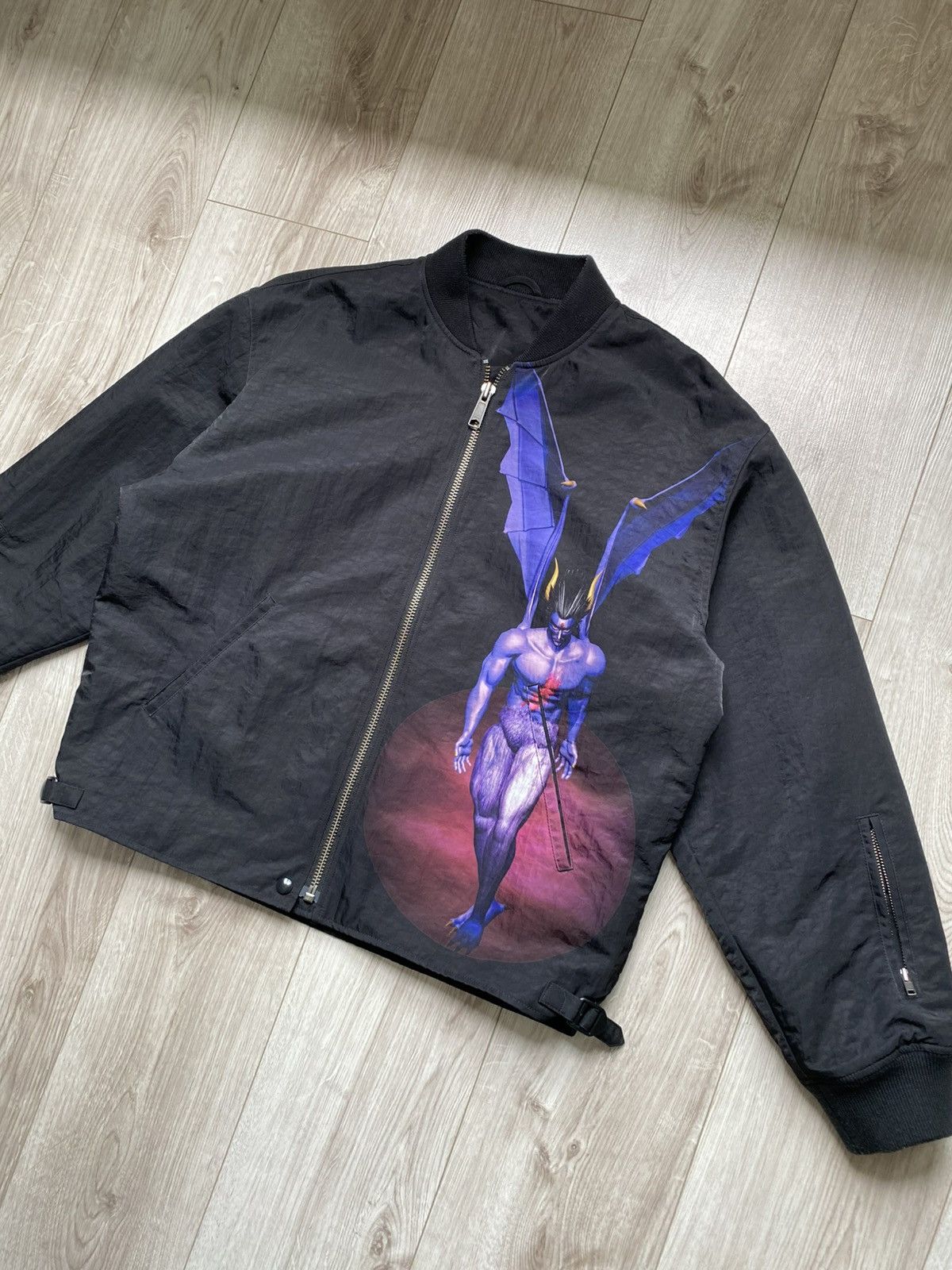 supreme YOHJI YAMAMOTO 鉄拳 Bomber Jacket Supreme X Yohji Yamamoto TEKKEN Nylon Bomber Jacket Black L