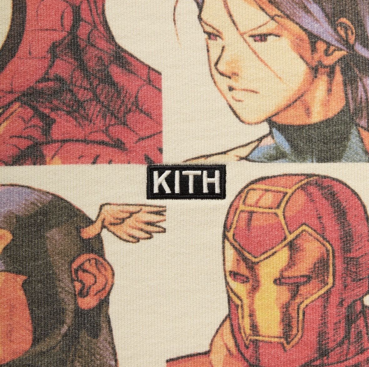 Kith × Marvel Comics Marvel vs. Capcom | Kith All-Over Vintage Nelson Hoodie Size US M / EU 48-50 / 2 - 5 Thumbnail