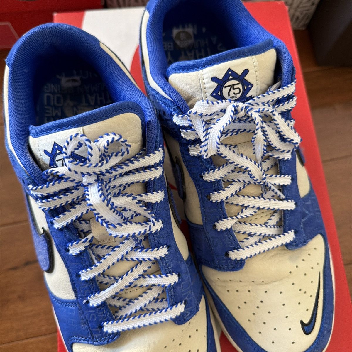 Nike Jackie robinson nike dunk Size US 10 / EU 43 - 3 Thumbnail