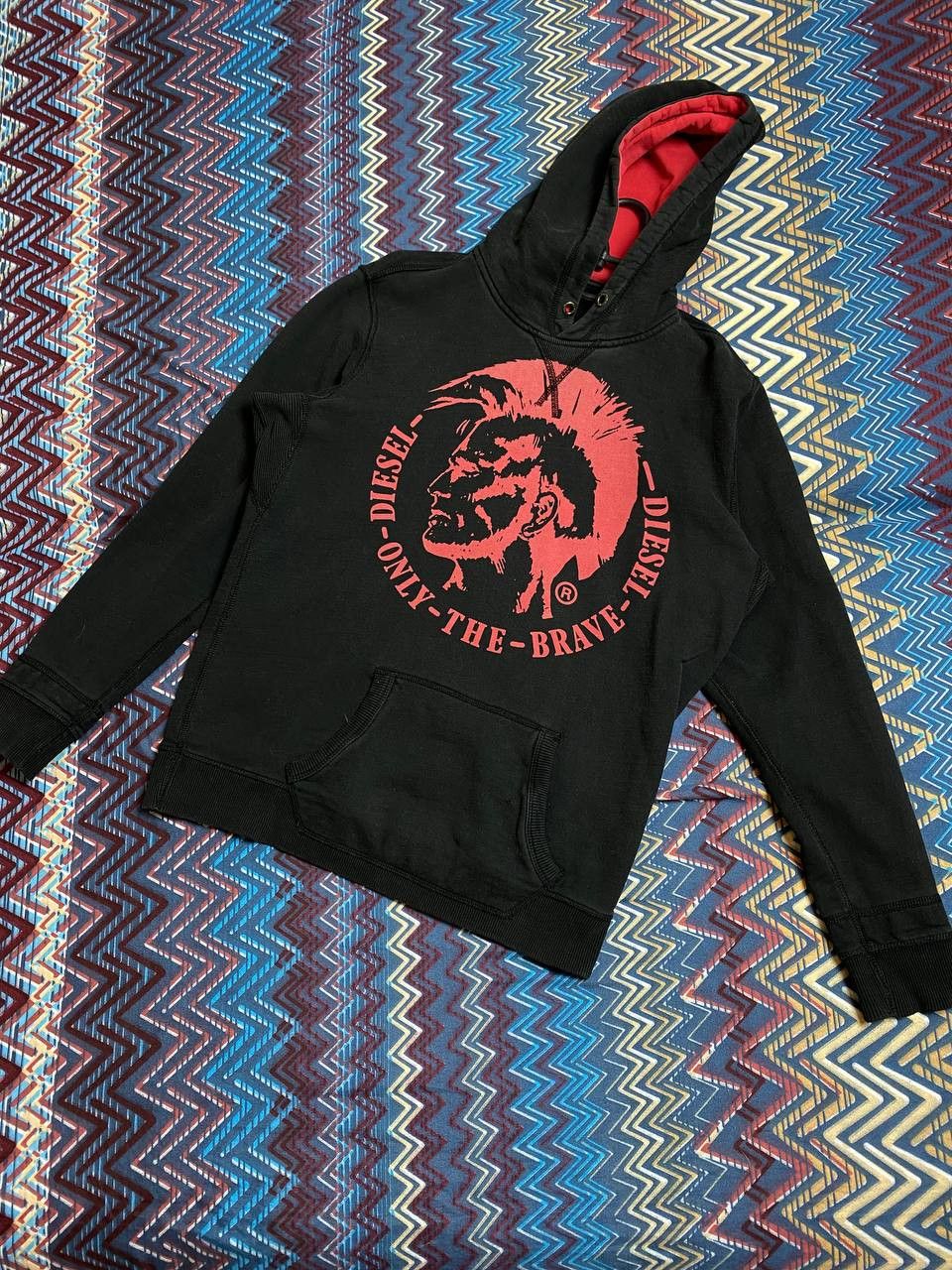 Diesel Diesel Hoodie Vintage Punk Head Cherokee Size US S / EU 44-46 / 1 - 15 Thumbnail