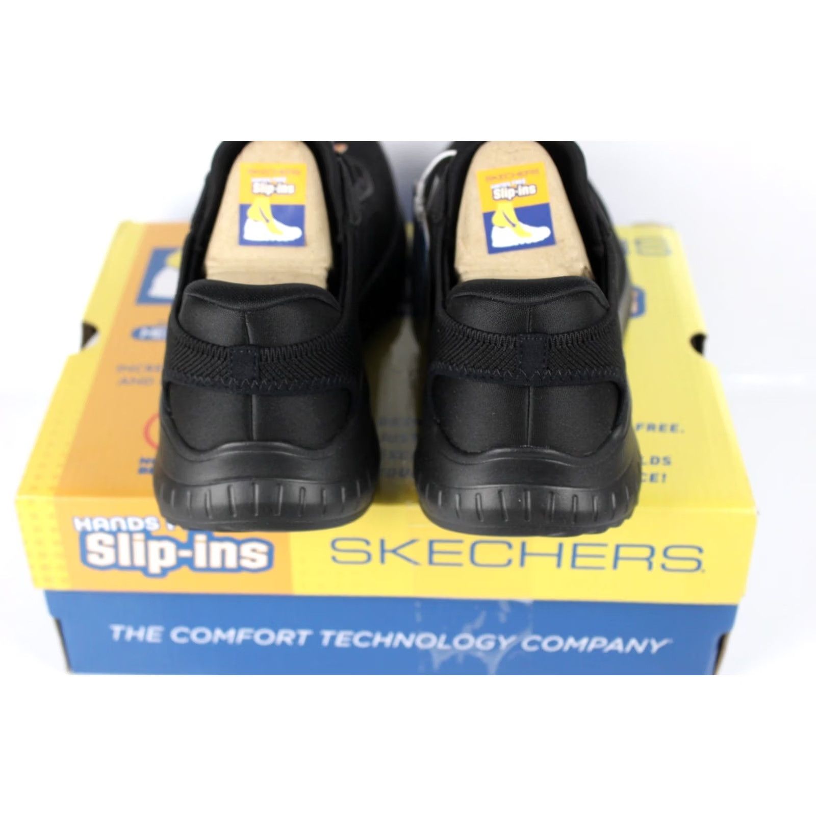 SKECHERS Skechers Women's Slip-ins BOBS Sport Squad Chaos Current Muse 7 Black Shoes, Slip-On, Sneakers, Walking, Skechers BOBS, Women's Ballistic* Size US 4 / IT 34 - 5 Thumbnail