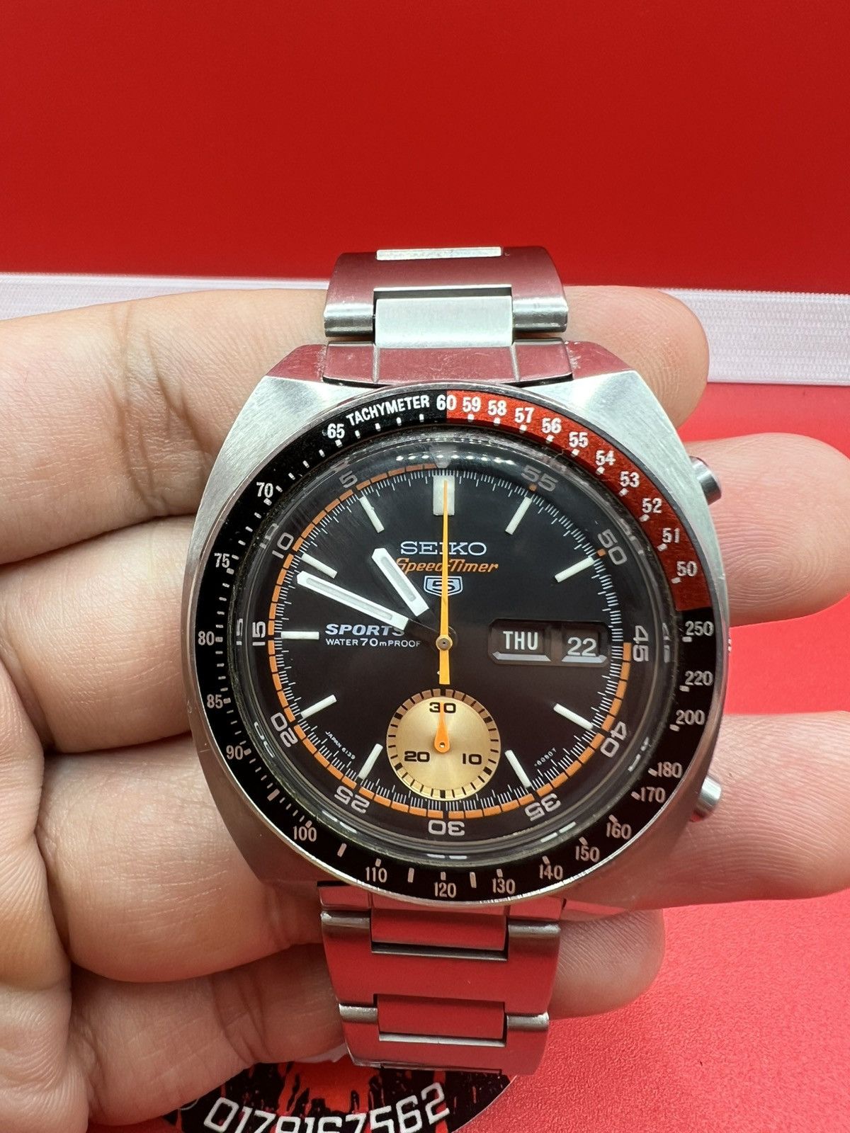 Seiko Vintage seiko 6139-6031 speedtimer Size ONE SIZE - 2 Thumbnail