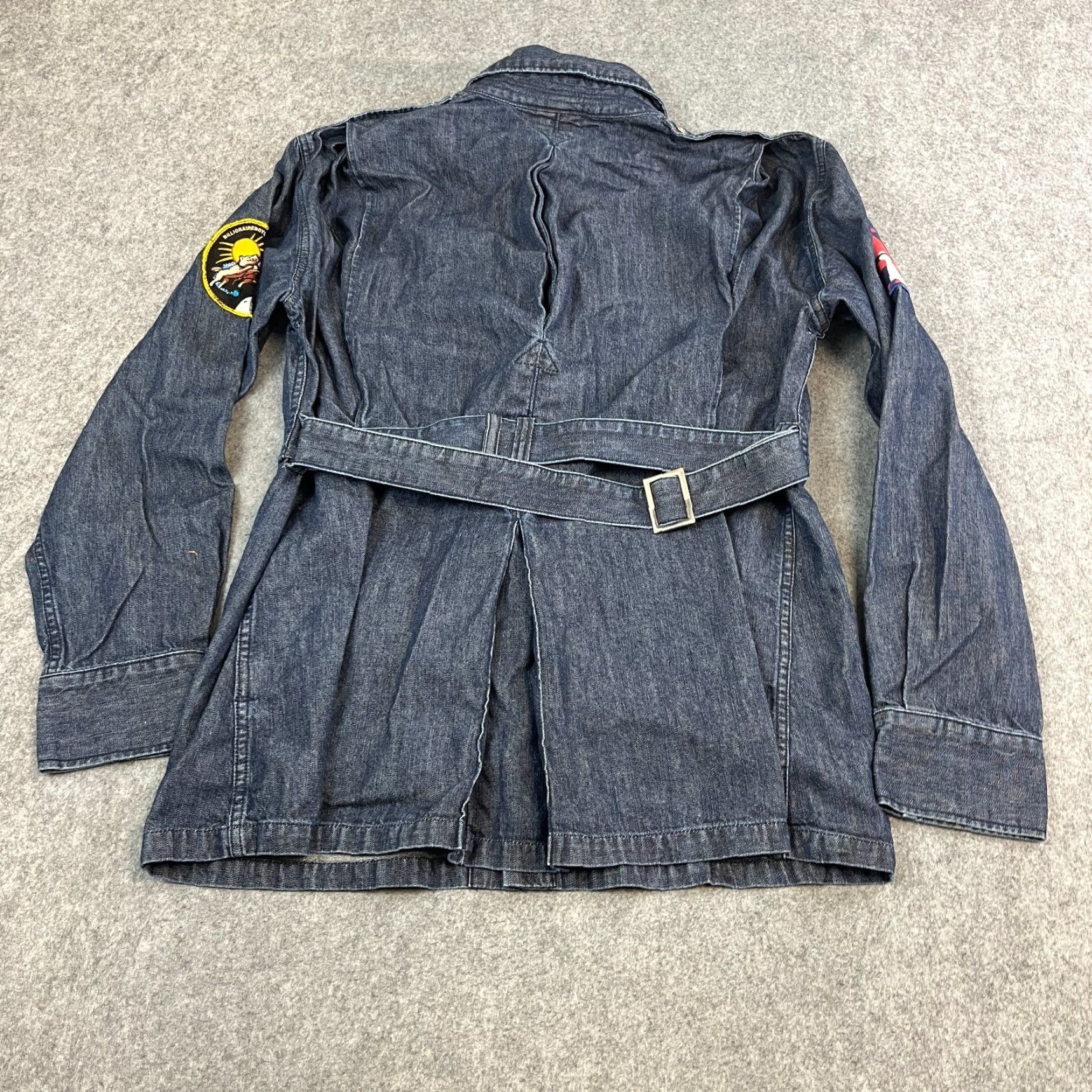 Billionaire Boys Club Billionaire Boys Club Mens Denim Jacket Large Military Style Patches Japan Made Jacket Size US L / EU 52-54 / 3 - 2 Thumbnail