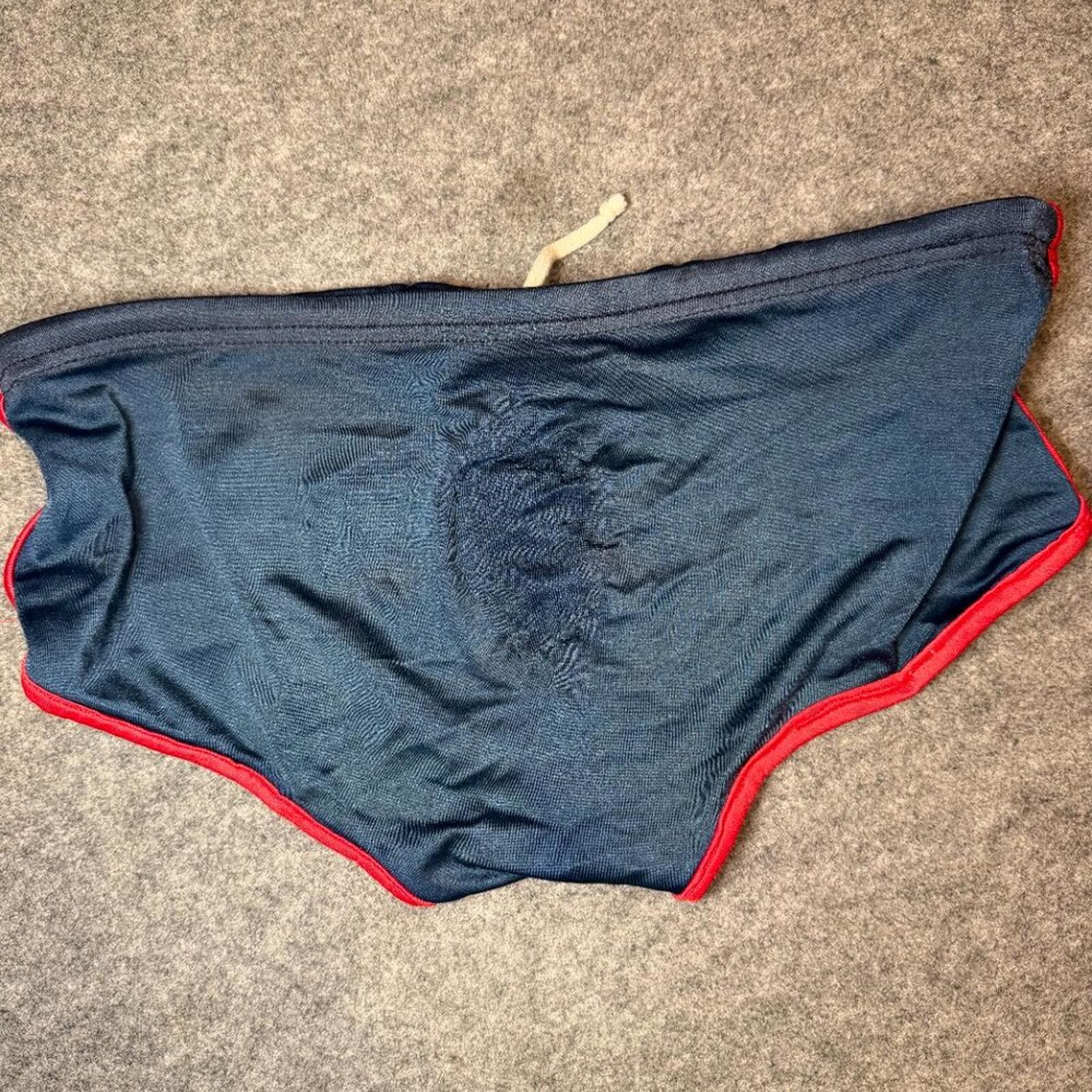 Other Vintage Gantner Men’s Swim Brief Size Medium – Navy/Red Trim Size US 32 / EU 48 - 6 Thumbnail