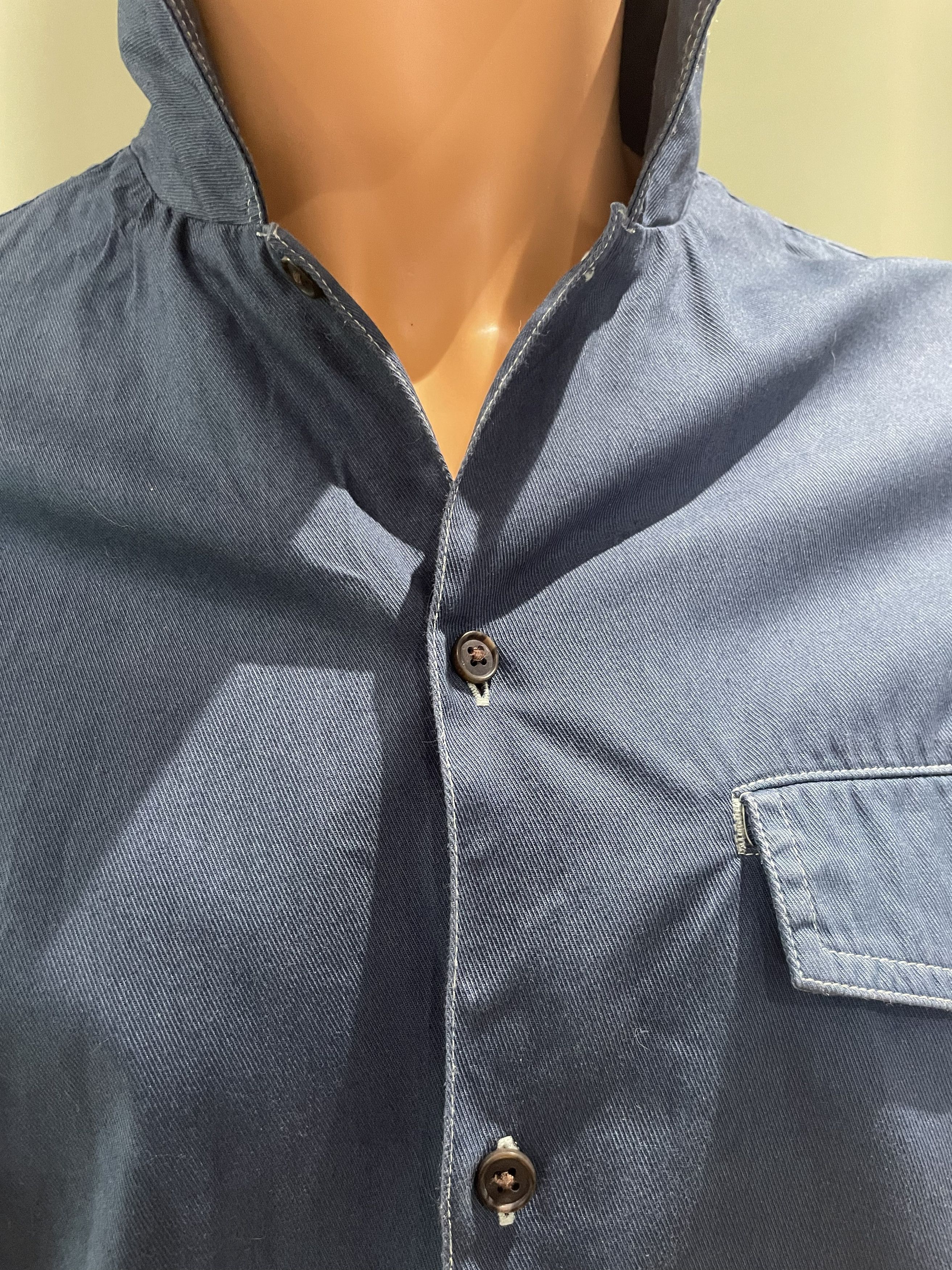 Carhartt Carhartt WIP Short Sleeve Master Shirt - Navy Blue - Size M Size US M / EU 48-50 / 2 - 4 Thumbnail