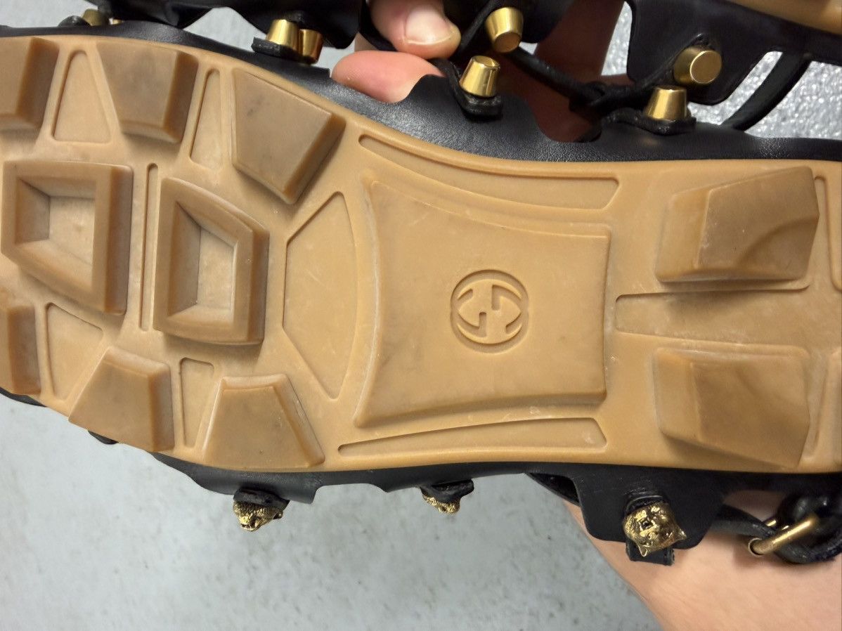 Gucci Gucci Leather Studded Sandals Size US 11 / IT 41 - 12 Thumbnail