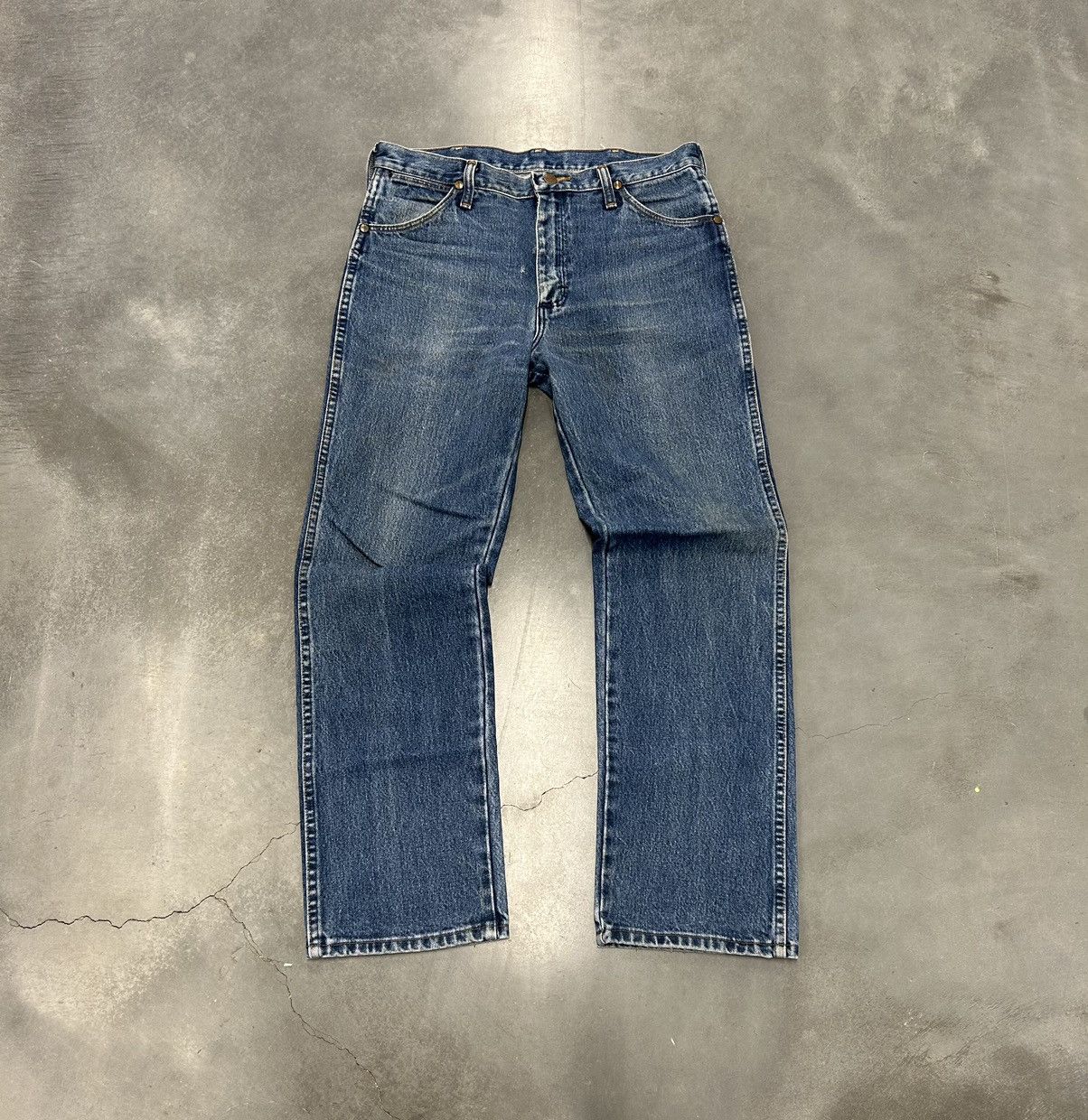 Vintage × Wrangler Vintage Wrangler blue jeans Size US 32 / EU 48 - 1 Thumbnail