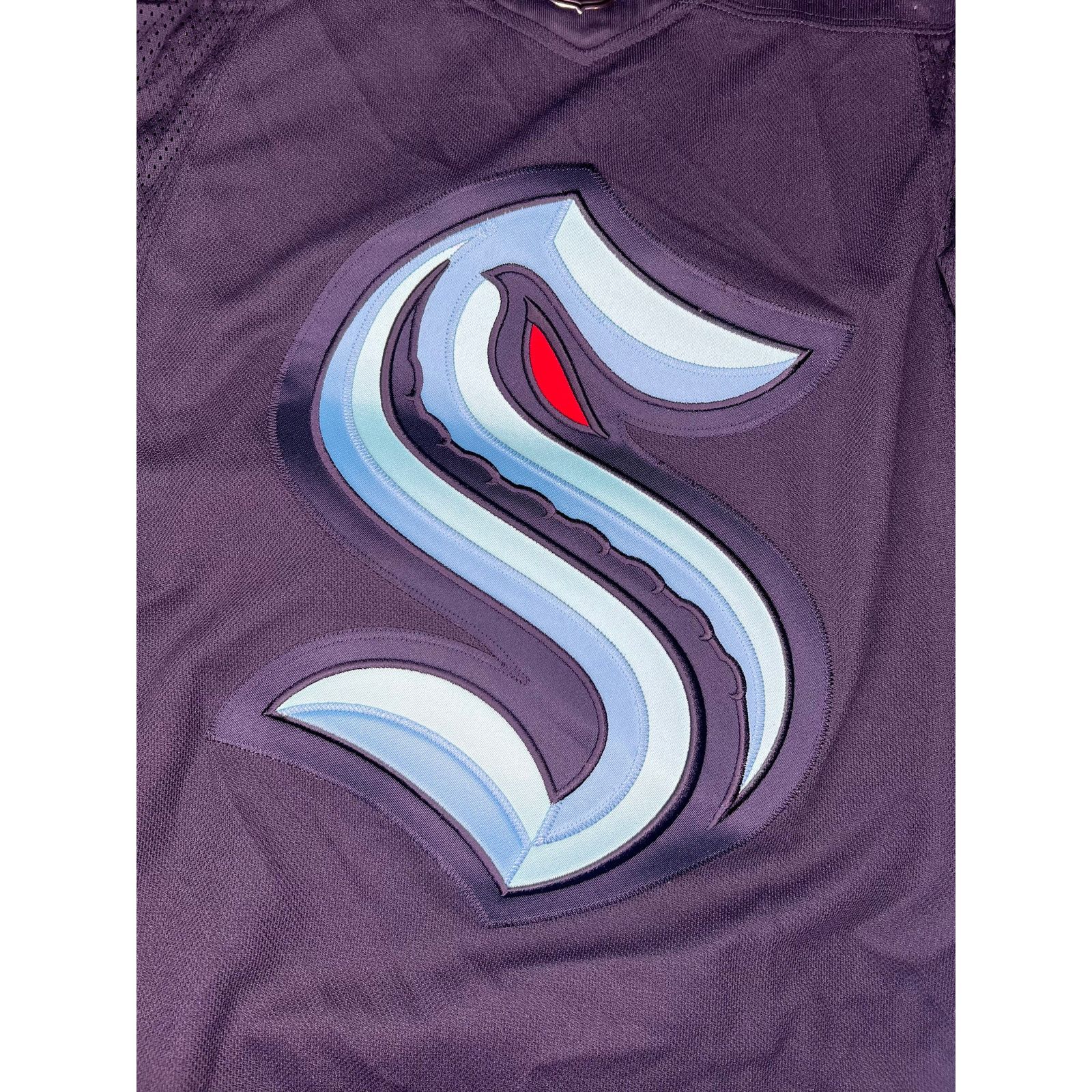 Adidas Adidas Seattle Kraken Home Authentic Hockey Jersey Size 42 Size US XXS / EU 40 - 3 Thumbnail