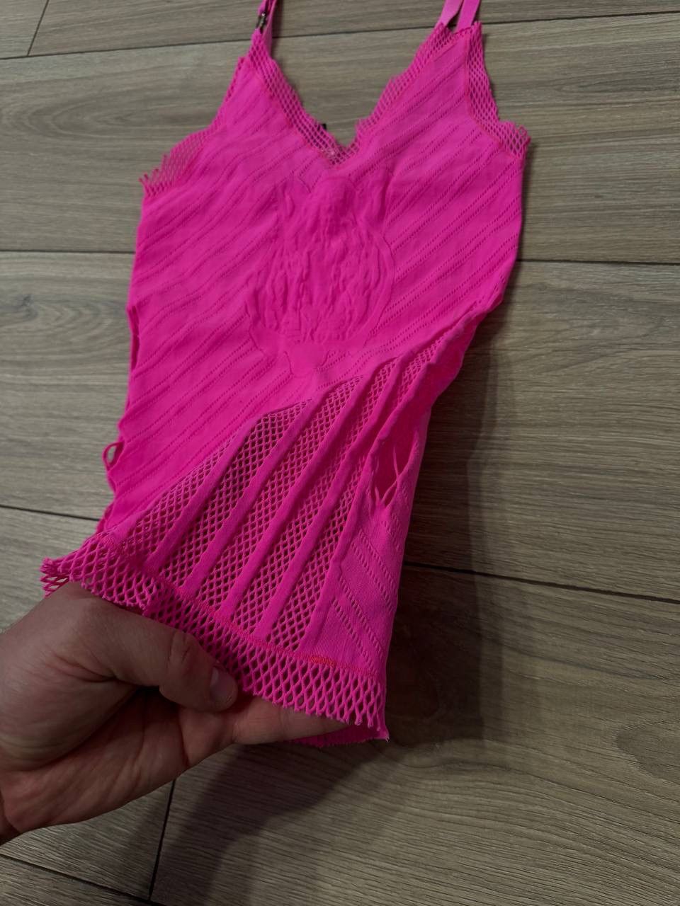 Just Cavalli Pink Just CAVALLI Roberto MESHBODYCON DRESS Micro Size S / US 4 / IT 40 - 5 Thumbnail