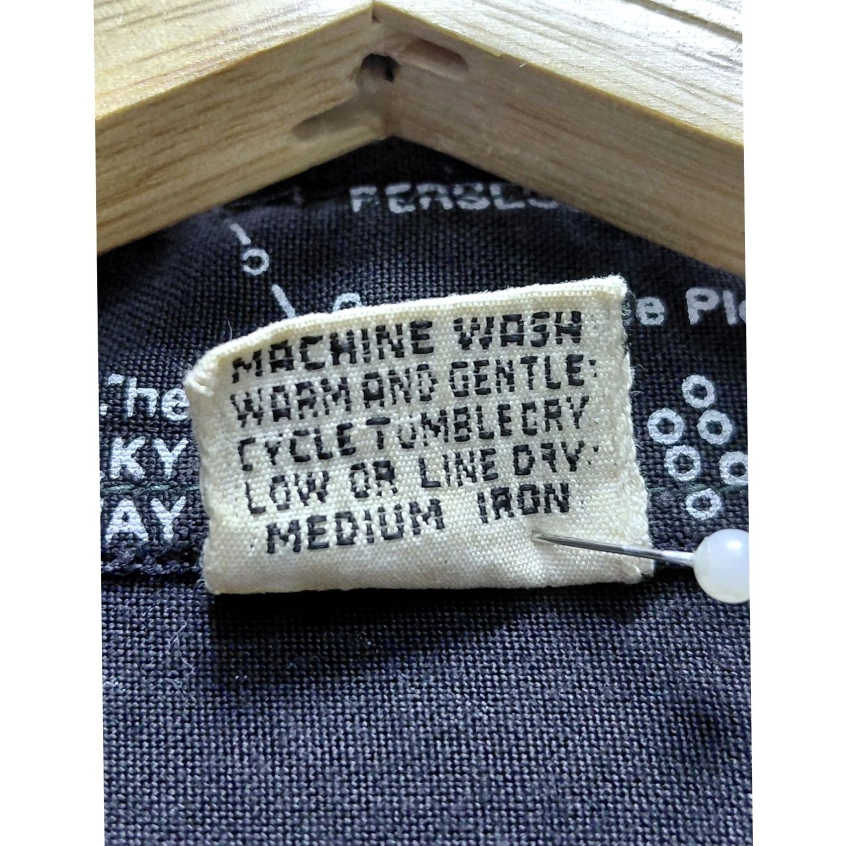 Express Cotton Express Black Constellation Print Shirt Rayon Size S Graphic Print Size US S / EU 44-46 / 1 - 5 Thumbnail