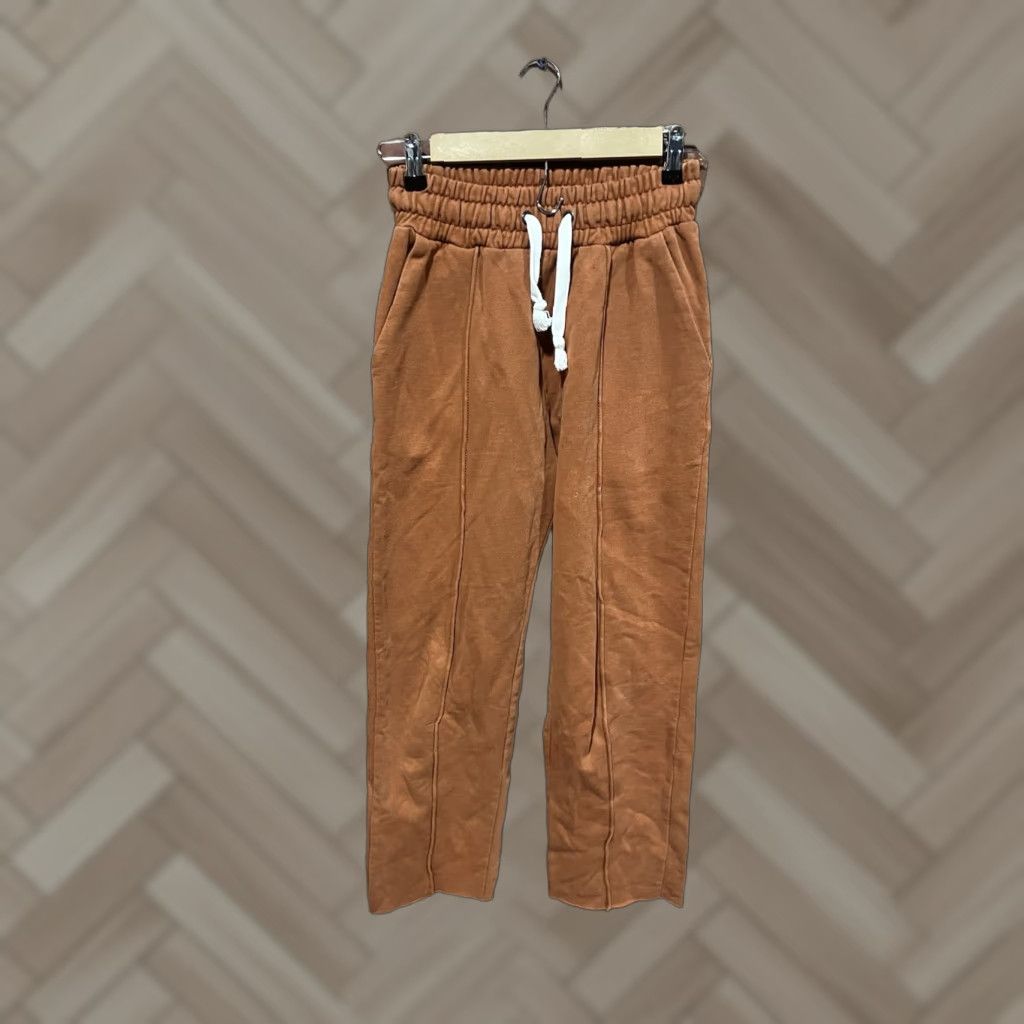 Urban Outfitters VINTAGE Urban Outfitters Womens Brown Pullon Sweatpants w/ Drawstring XS Size 26" / US 2 / IT 38 - 1 Thumbnail
