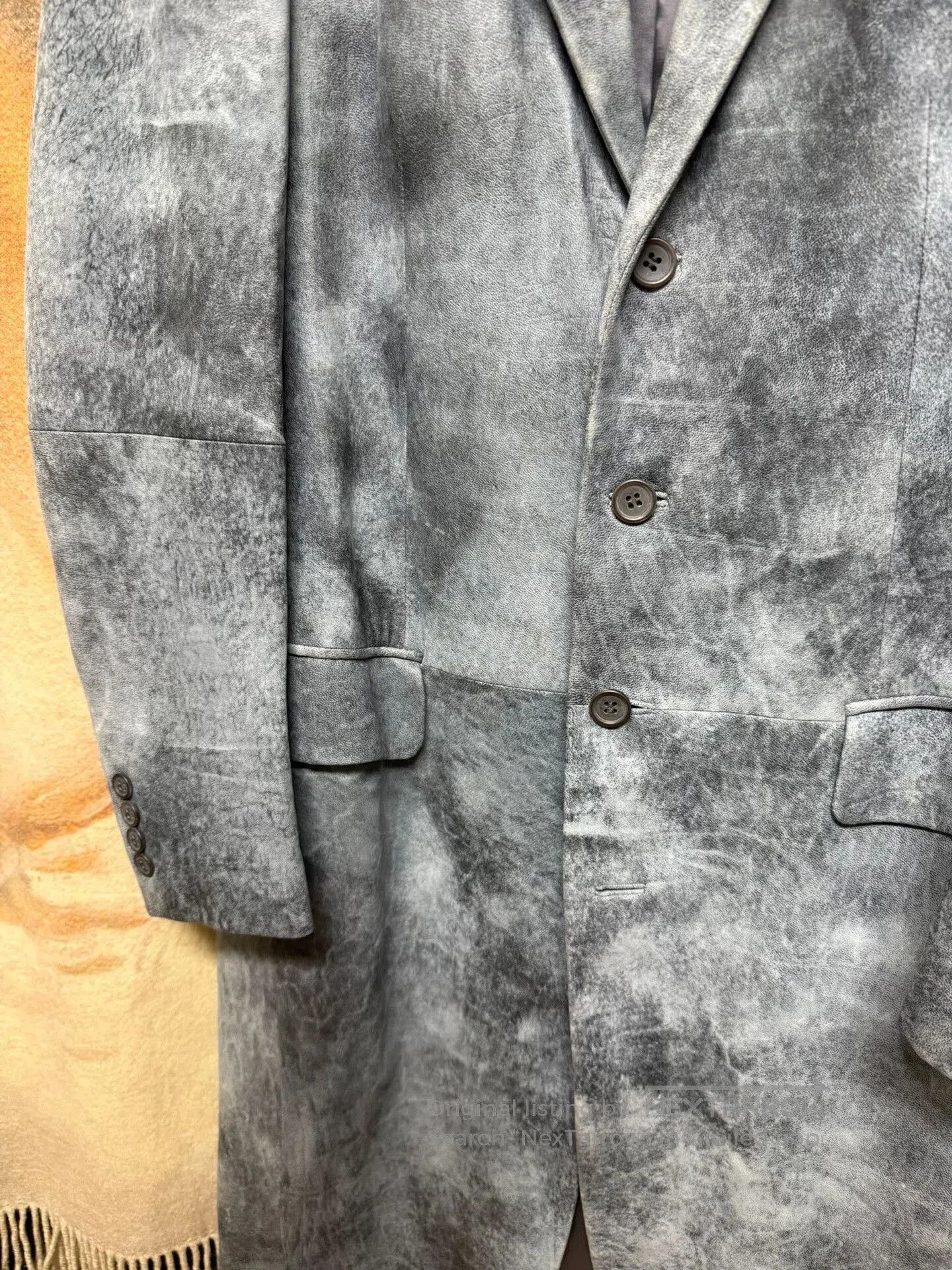 Issey Miyake issey miyake men early frost leather coat. Size US M / EU 48-50 / 2 - 5 Thumbnail