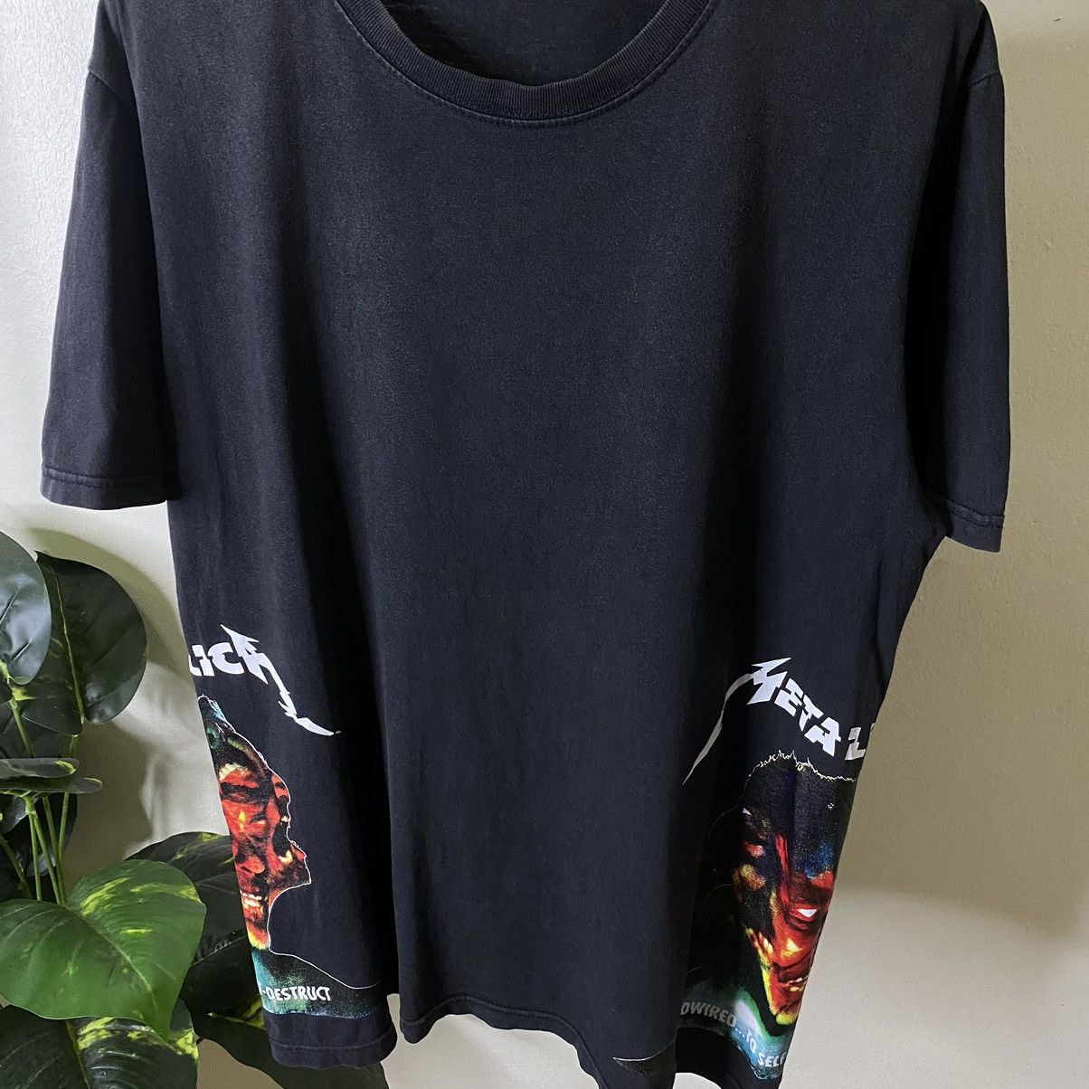 Metallica × Vintage Vintage Y2K Metallica Hardwired to Self-Destruct Boot Tee Size US L / EU 52-54 / 3 - 2 Thumbnail