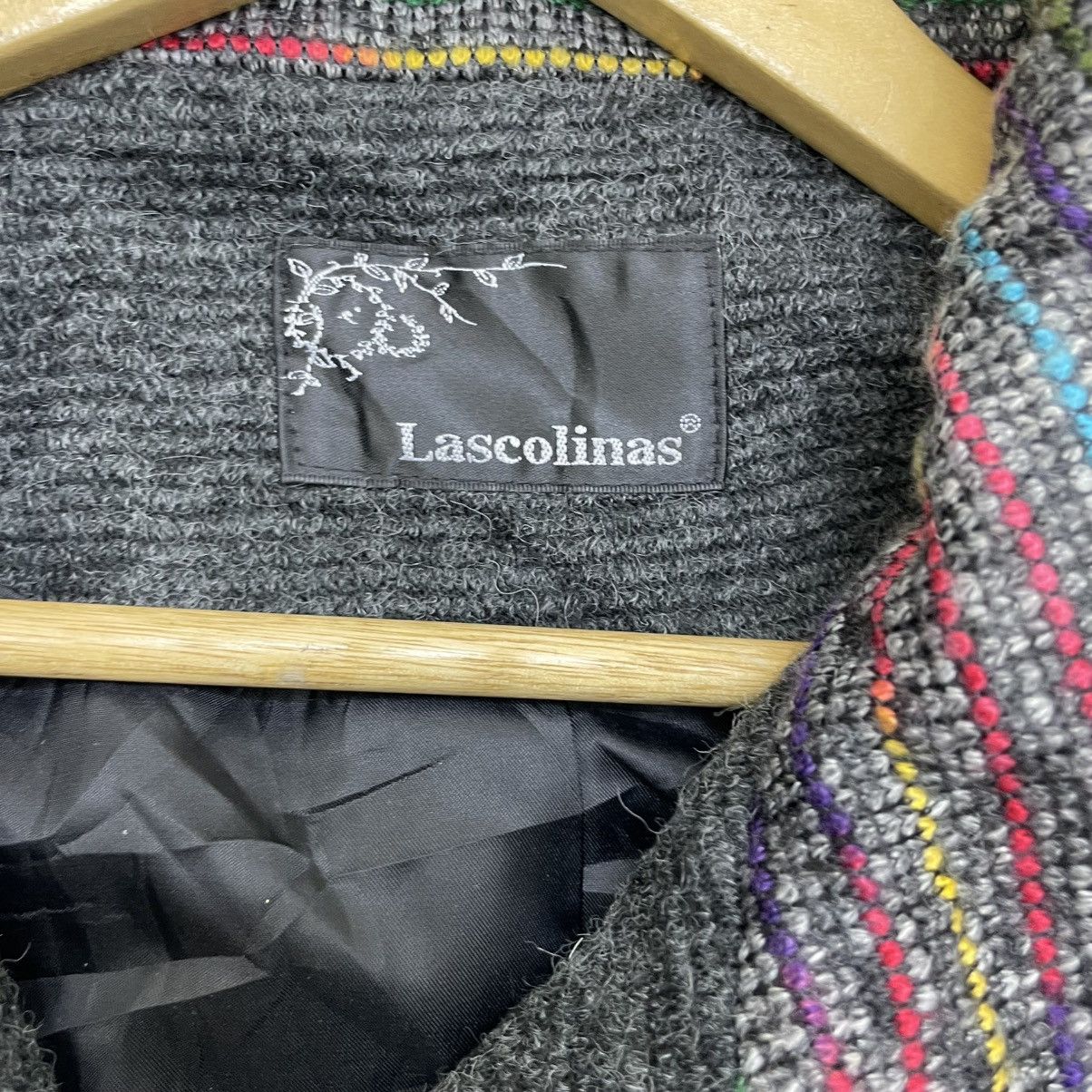 Aran Isles Knitwear Japanese Brand Lascolinas Rainbow Jacket Size M / US 6-8 / IT 42-44 - 3 Thumbnail
