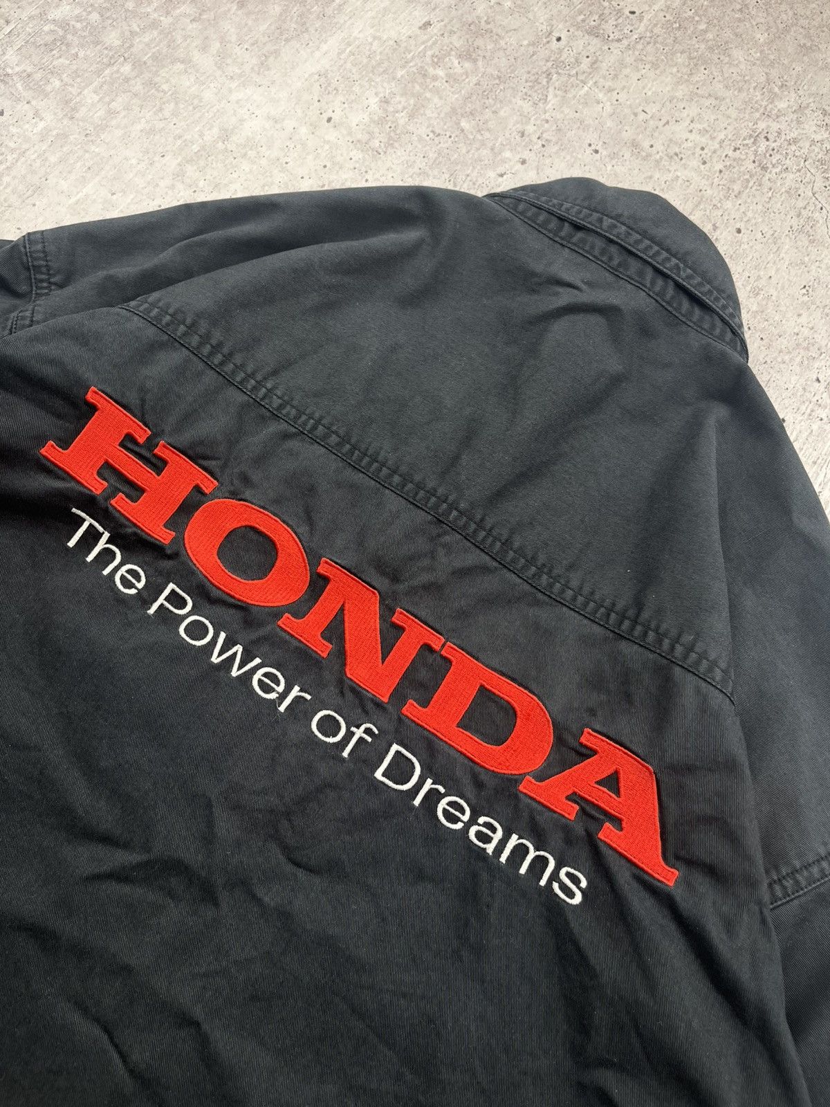 Honda × Vintage Vintage Honda Racing Shirt Long Sleeve Size US XL / EU 56 / 4 - 11 Thumbnail
