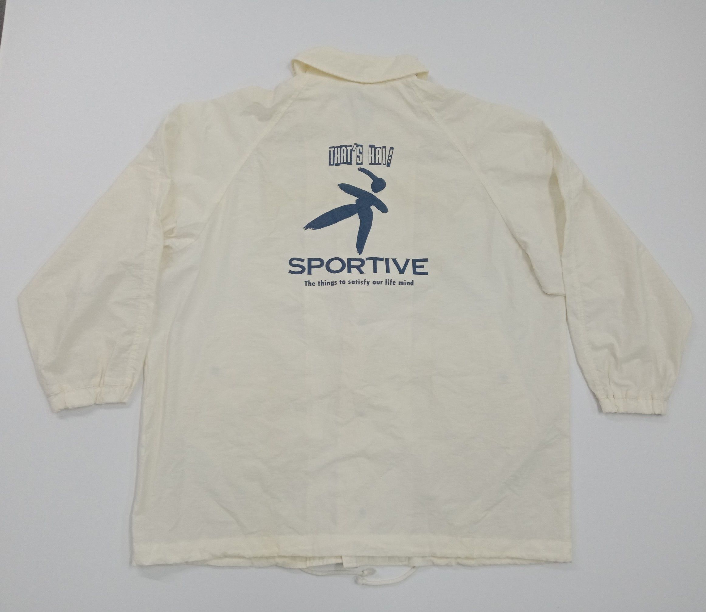 Hai Sporting Gear Issey Miyake HSG Spell Out Big Logo Coach #A Size US XL / EU 56 / 4 - 1 Thumbnail
