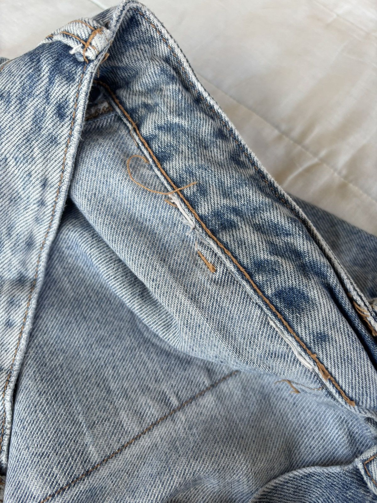 If Six Was Nine 💥SICK BAGGY FLARE MULTI POCKET CARGO JEANS ZARA BAGGY JEAN Size US 35 - 10 Thumbnail
