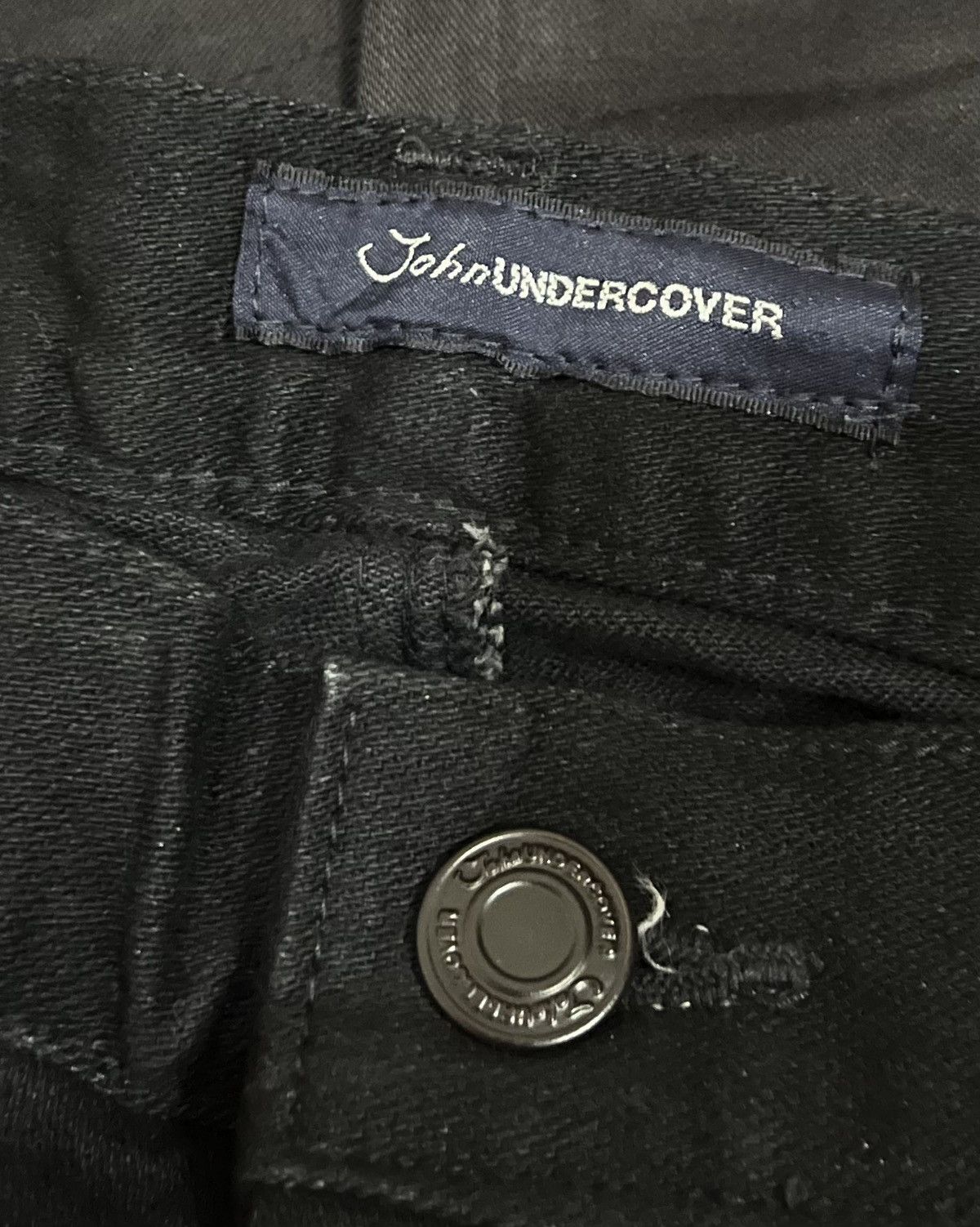 Undercover JohnUndercover hybrid black slim fit trousers Size US 32 / EU 48 - 5 Thumbnail