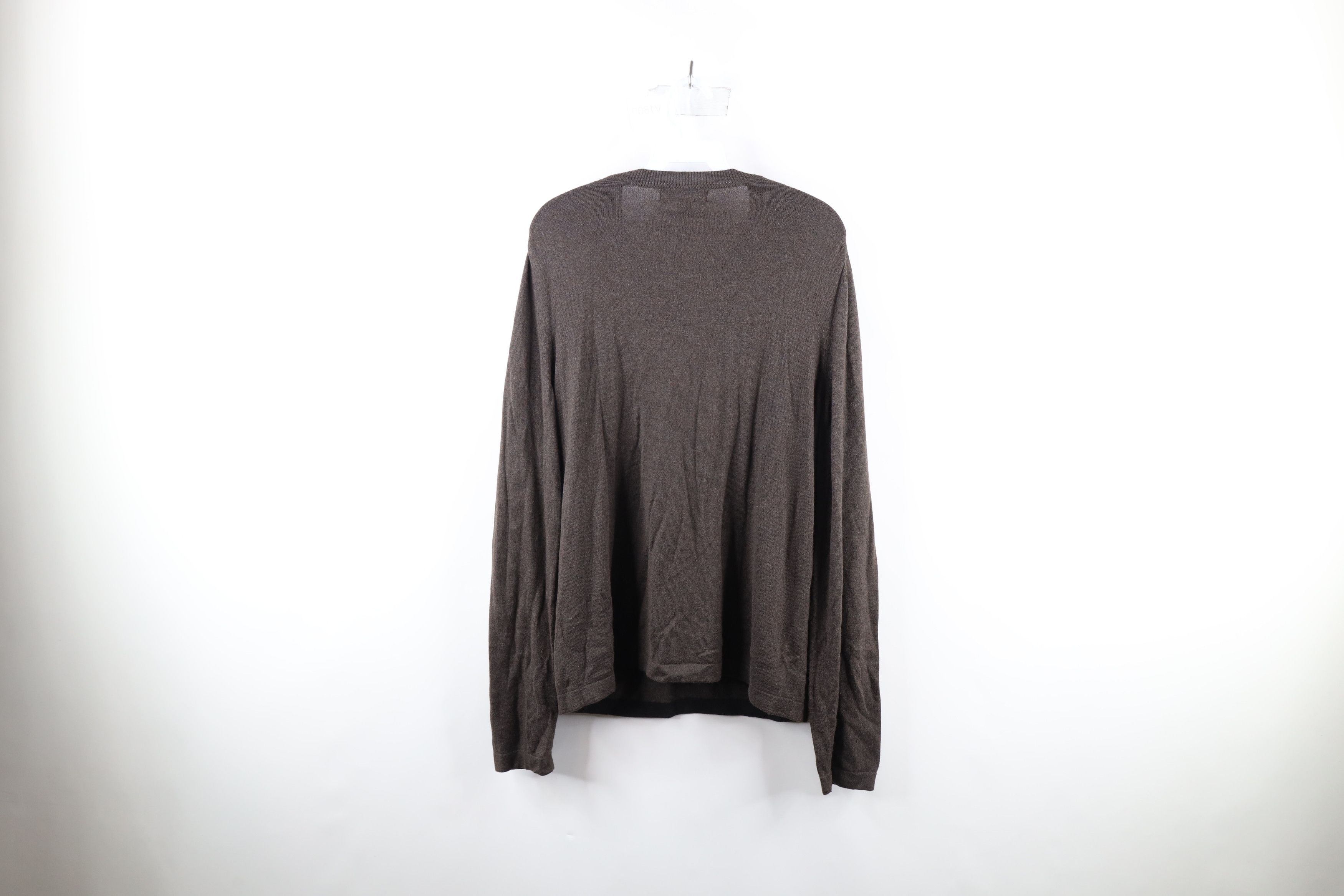 Banana Republic Banana Republic Silk Cashmere Knit V-Neck Sweater Brown Size US L / EU 52-54 / 3 - 5 Thumbnail
