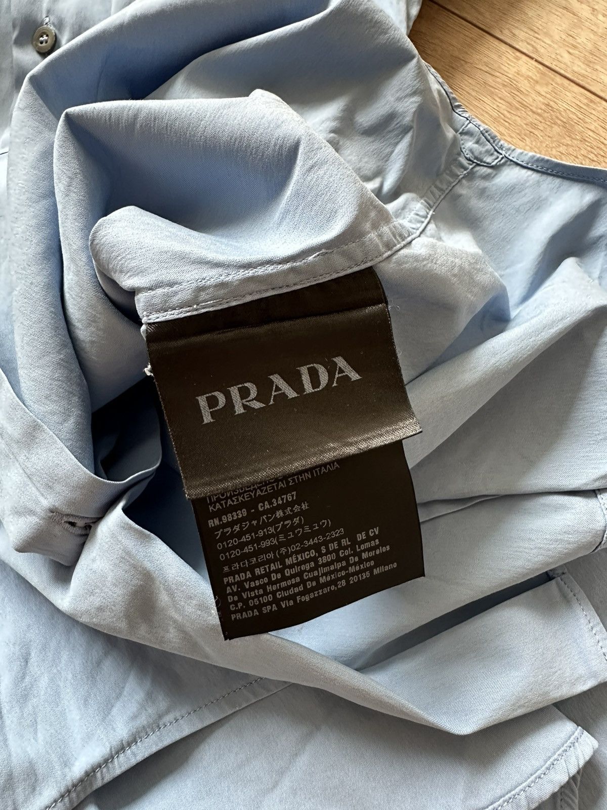 Prada Prada vintage luxury shirt Size US L / EU 52-54 / 3 - 12 Thumbnail