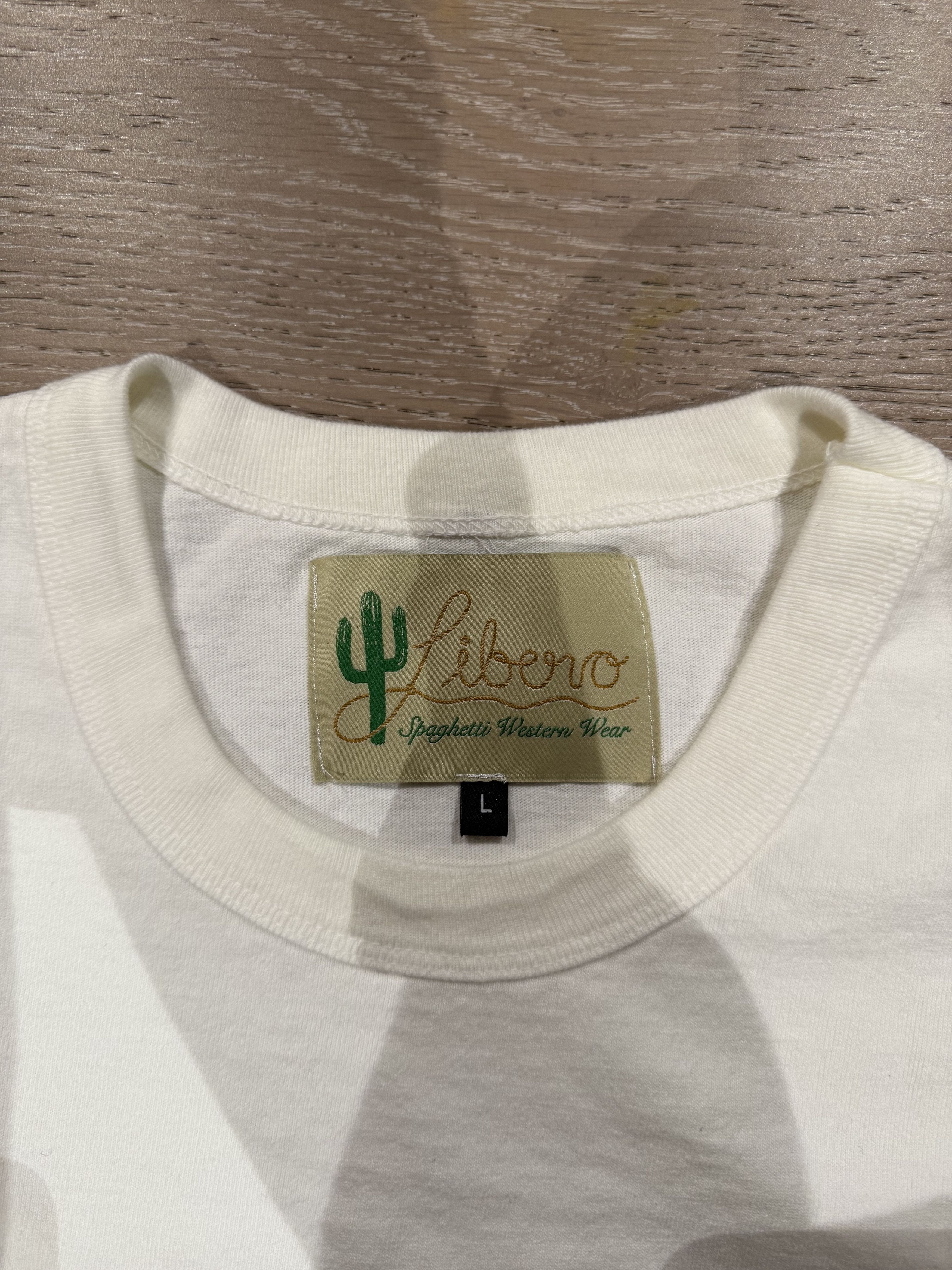 Libero 💚 Libero Spaghetti Western Tee Large NEW Size US L / EU 52-54 / 3 - 6 Thumbnail