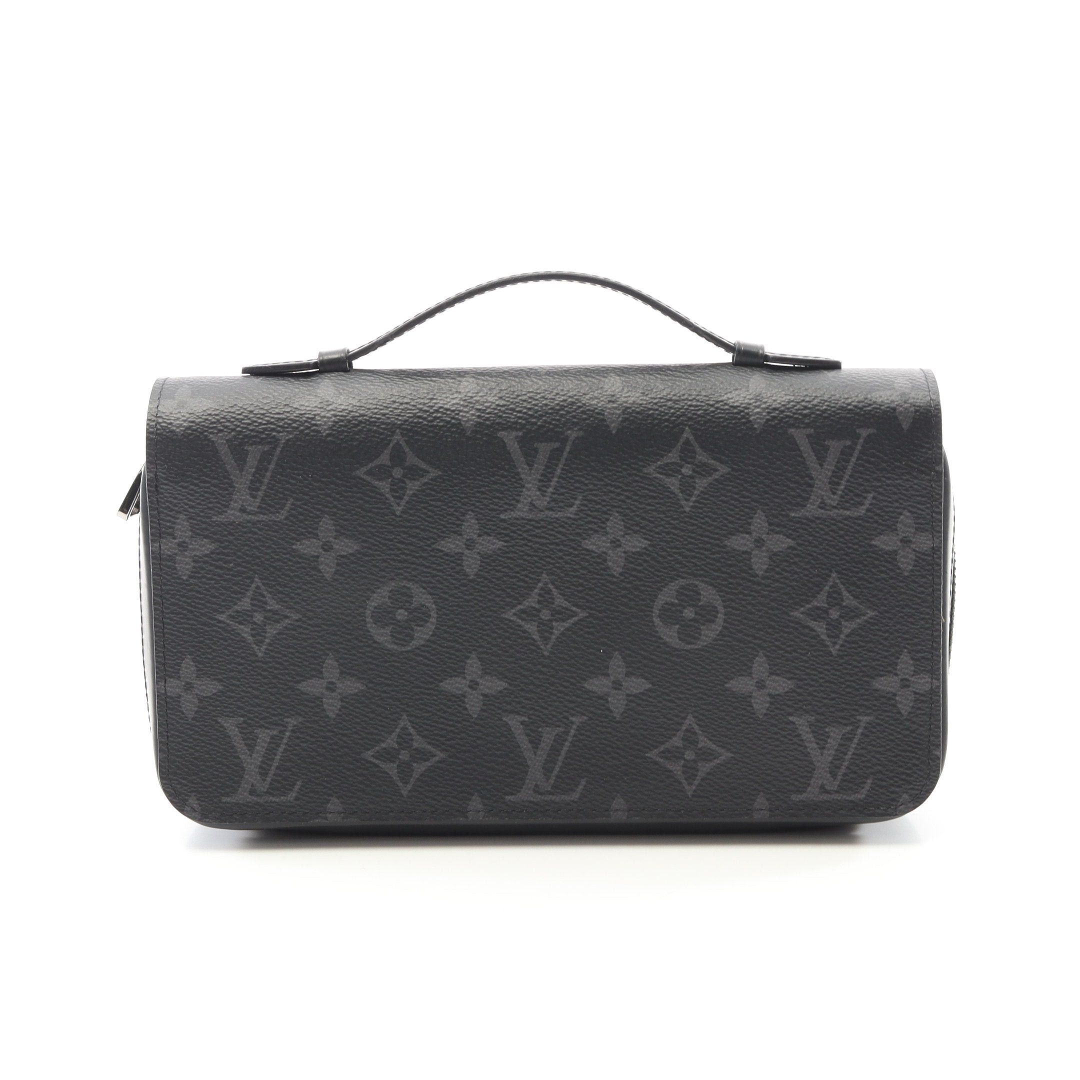 Louis Vuitton Louis Vuitton Zippy Xl Monogram Eclipse Round Zipper Long Wallet Leather Black Size ONE SIZE - 1 Thumbnail
