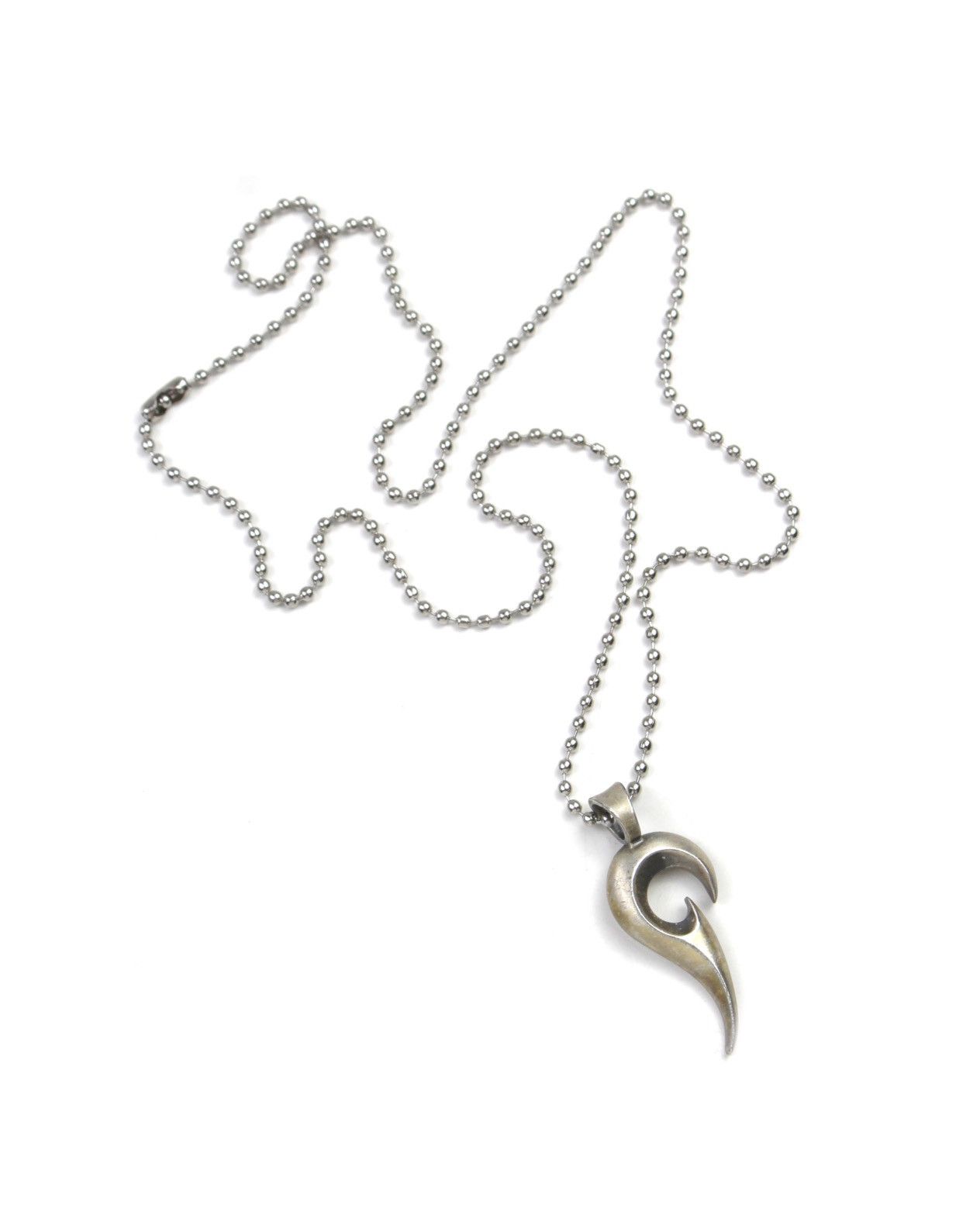 Vintage 2000S BICO AUSTRALIA “RISING BLADE” ANTIQUE SILVER NECKLACE Size ONE SIZE - 2 Thumbnail