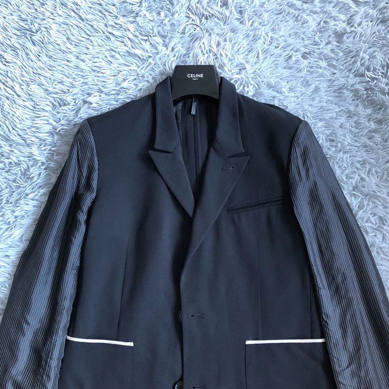 Dior Dior Striped stitching back zipper wool suit jacket 2501-Ne Size US S / EU 44-46 / 1 - 2 Thumbnail